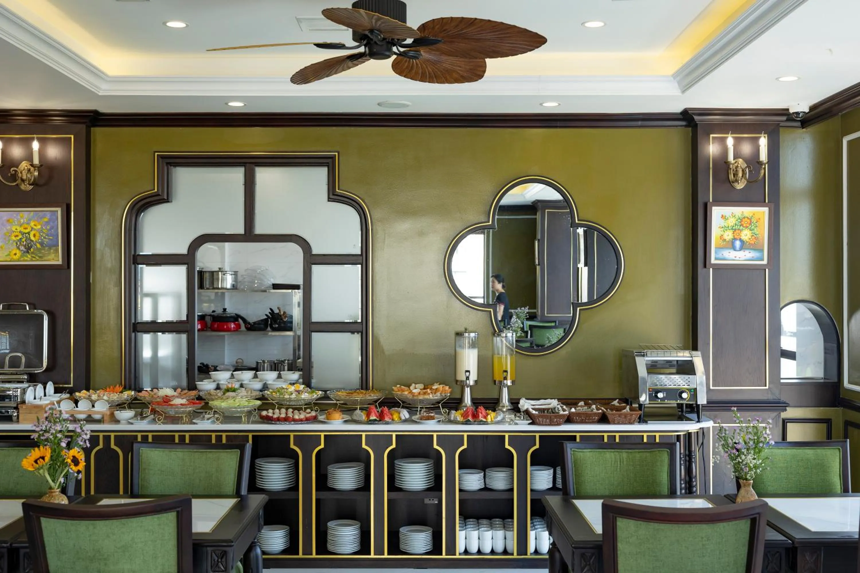 Food and drinks in Charming beauty hotel