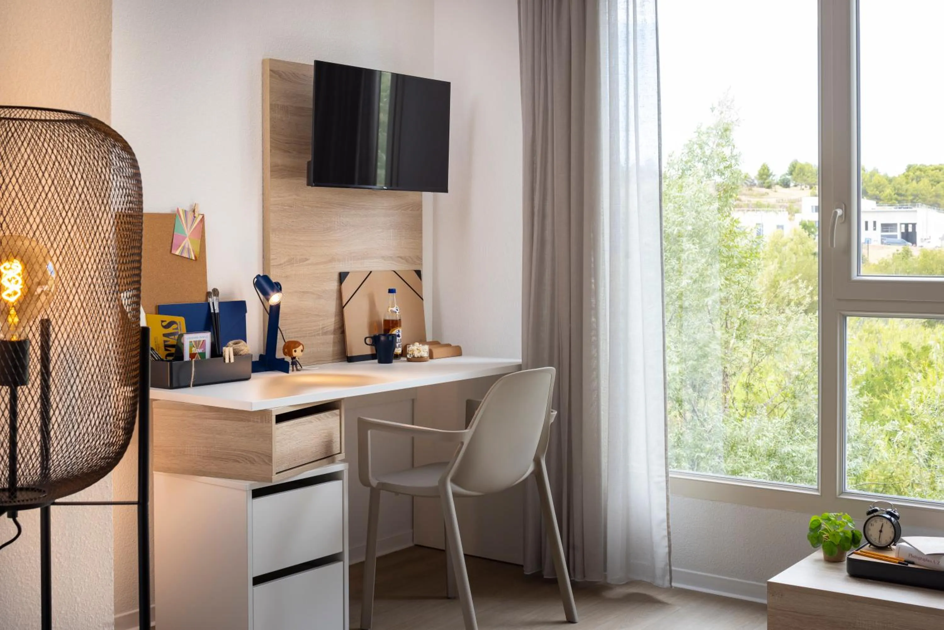 Seating area in Apparteo Montpellier