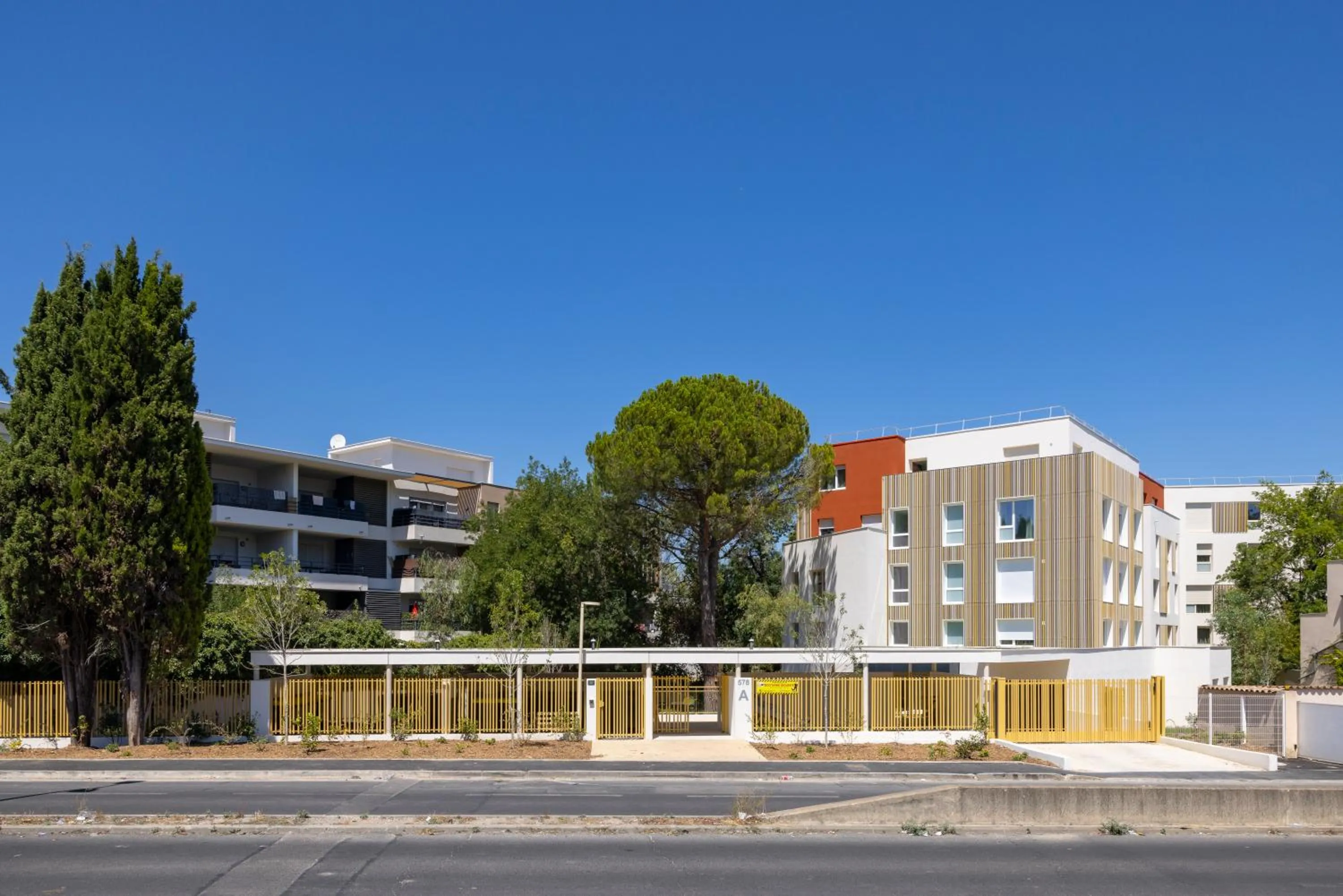 Facade/entrance in Apparteo Montpellier