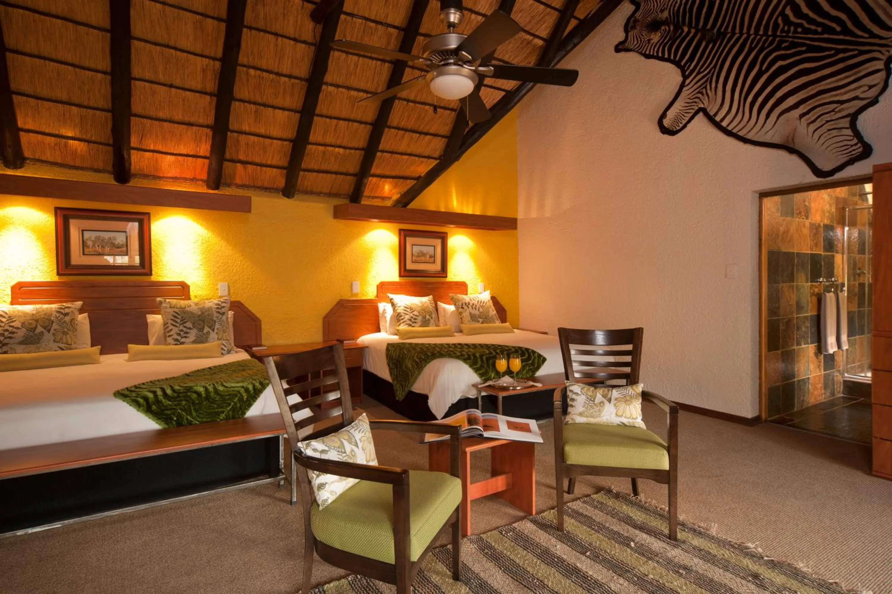 Bedroom, Bed in Hannah Game Lodge