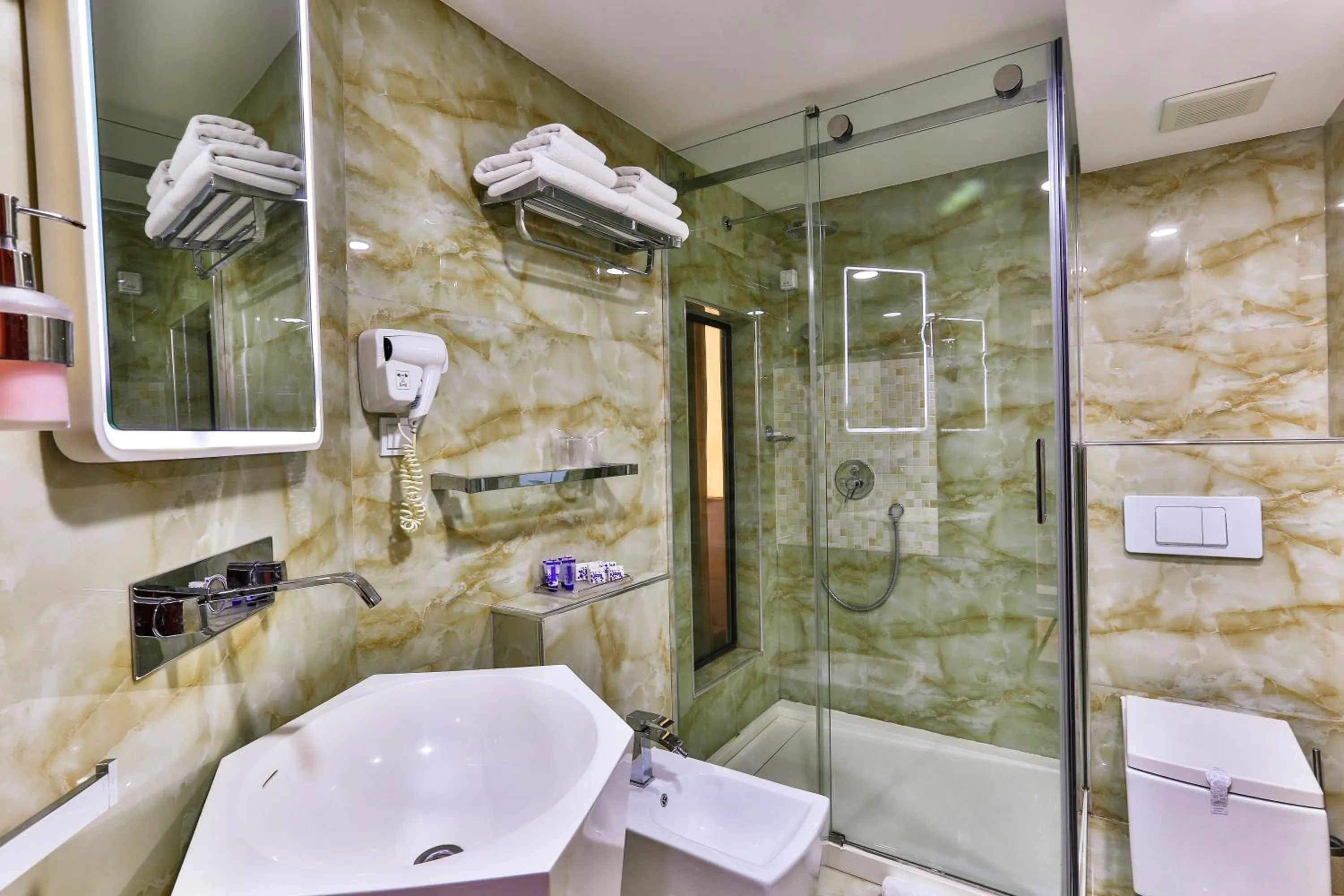 Bathroom in Hotel Premier