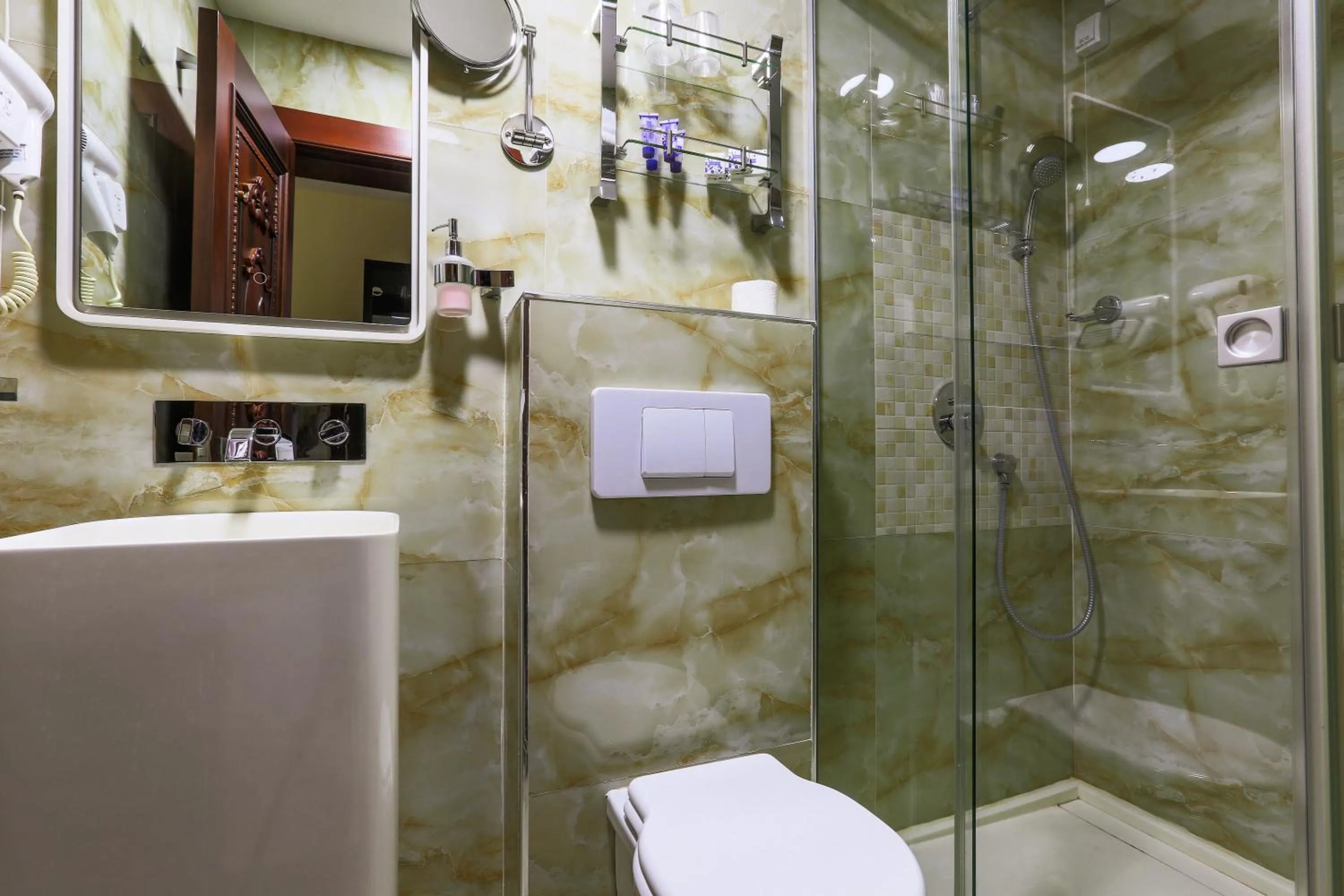 Toilet in Hotel Premier