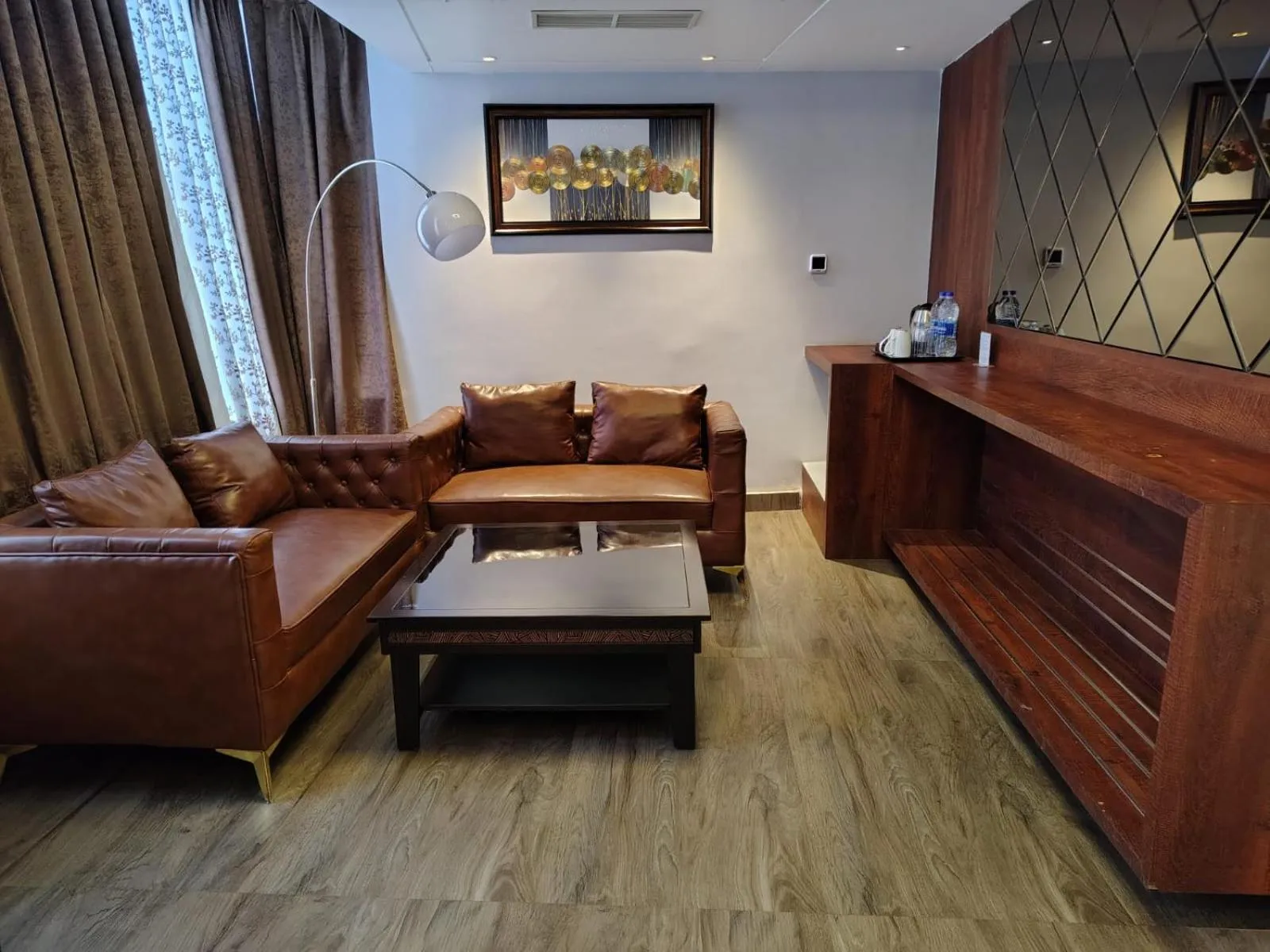 Living room in LUXUS INN