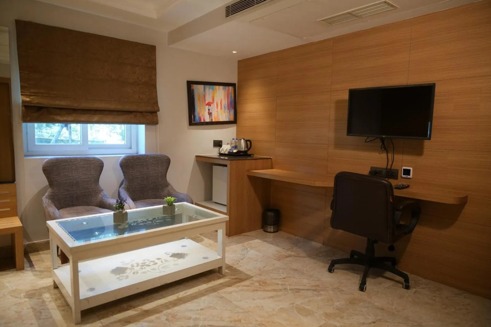 Living room in LUXUS INN