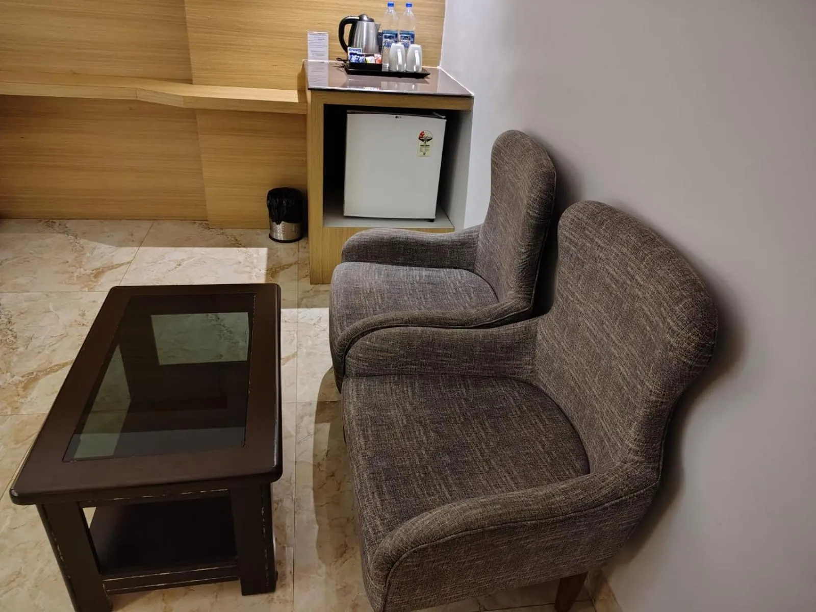 Living room in LUXUS INN