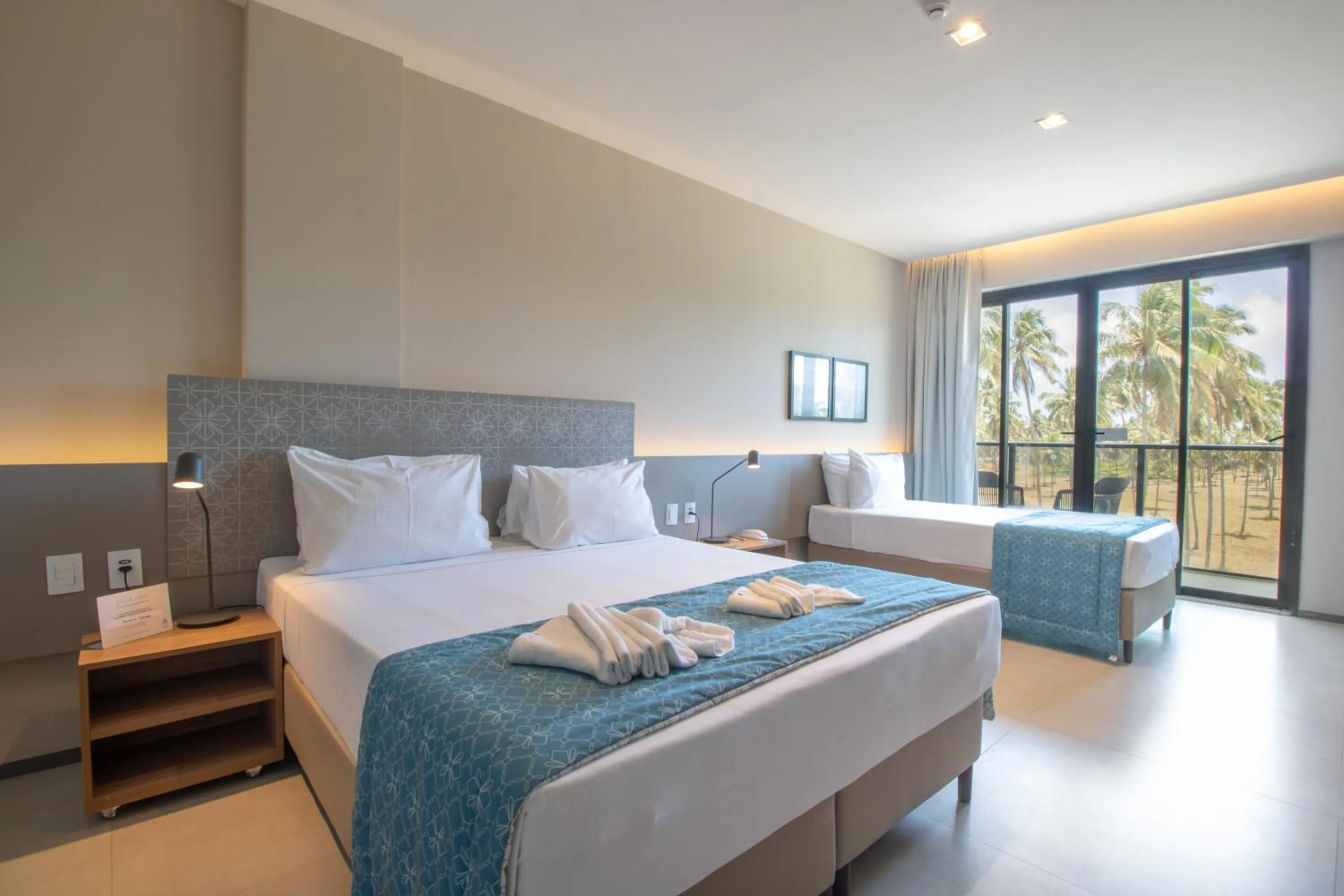 Bed in Maceio Mar Resort All Inclusive