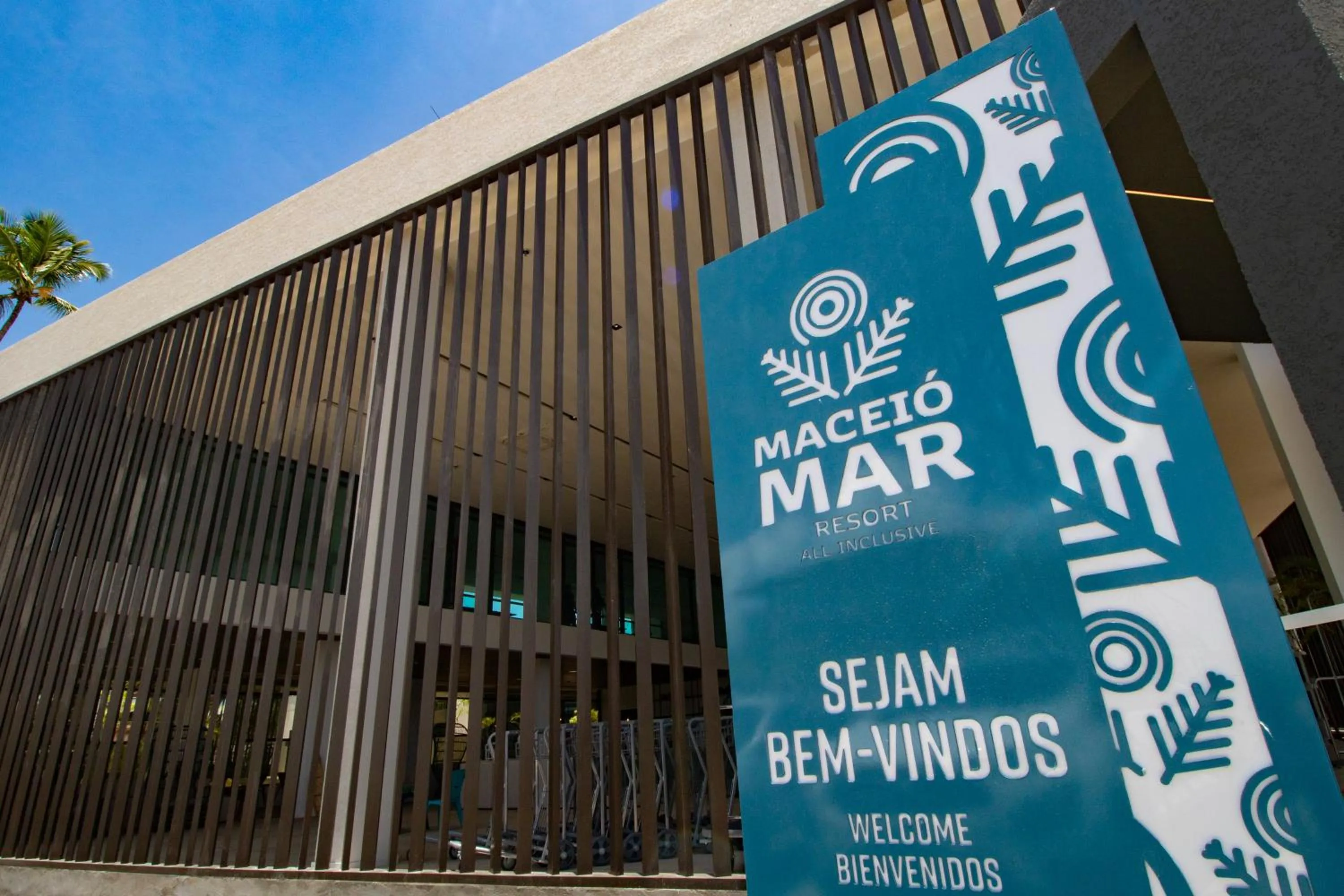 Facade/entrance in Maceio Mar Resort All Inclusive
