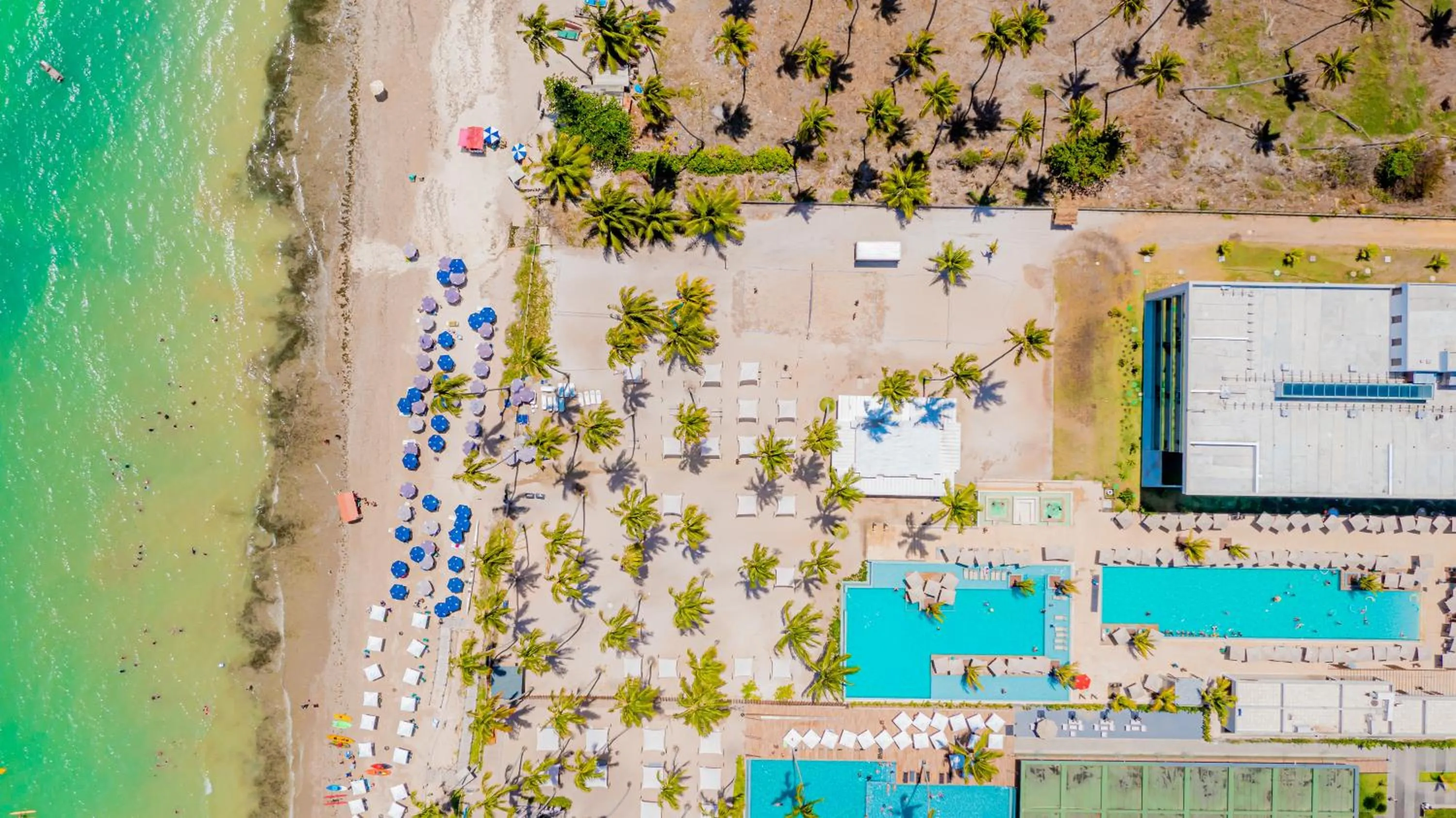 Bird's eye view in Maceio Mar Resort All Inclusive