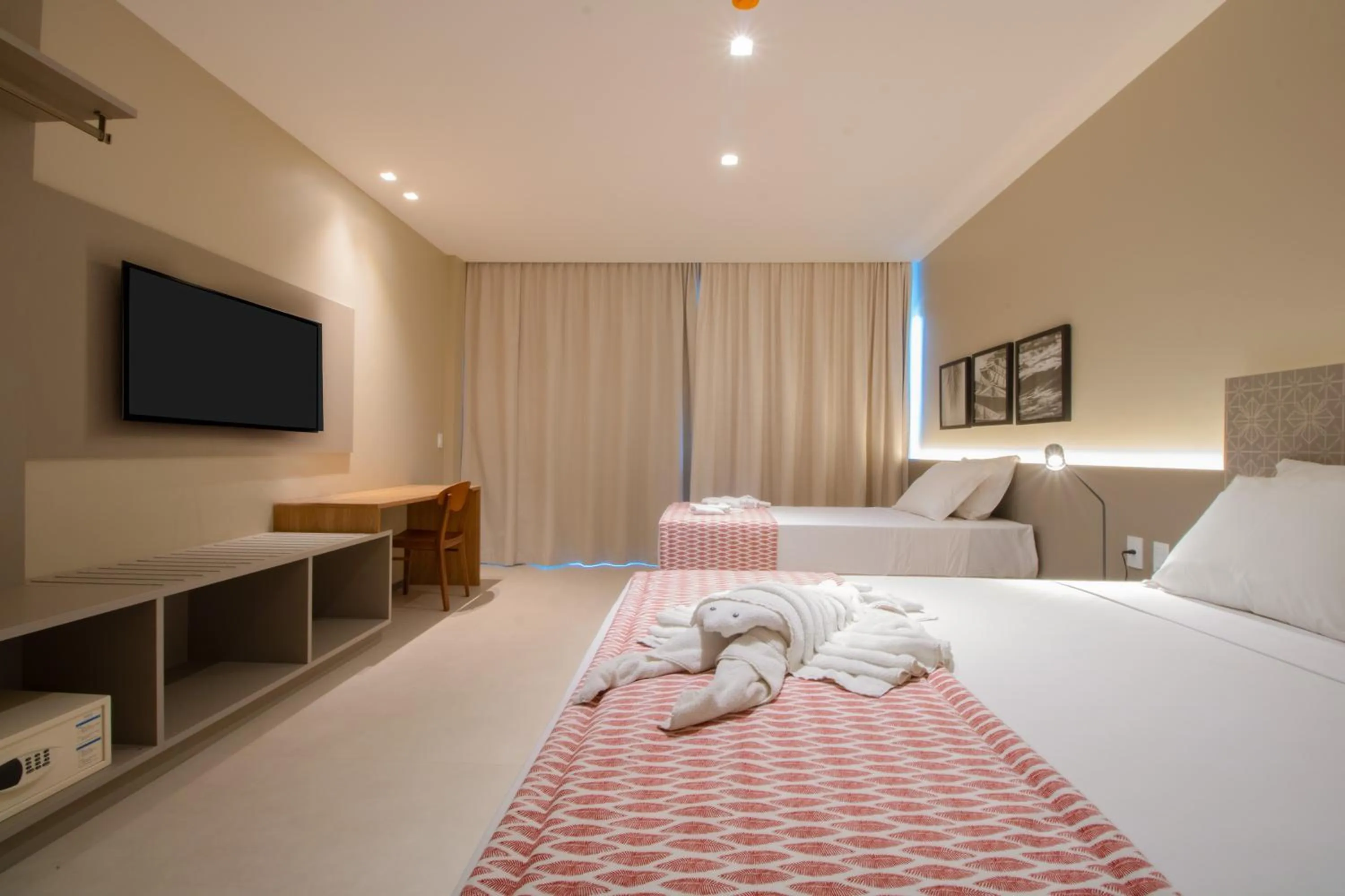 Bed in Maceio Mar Resort All Inclusive