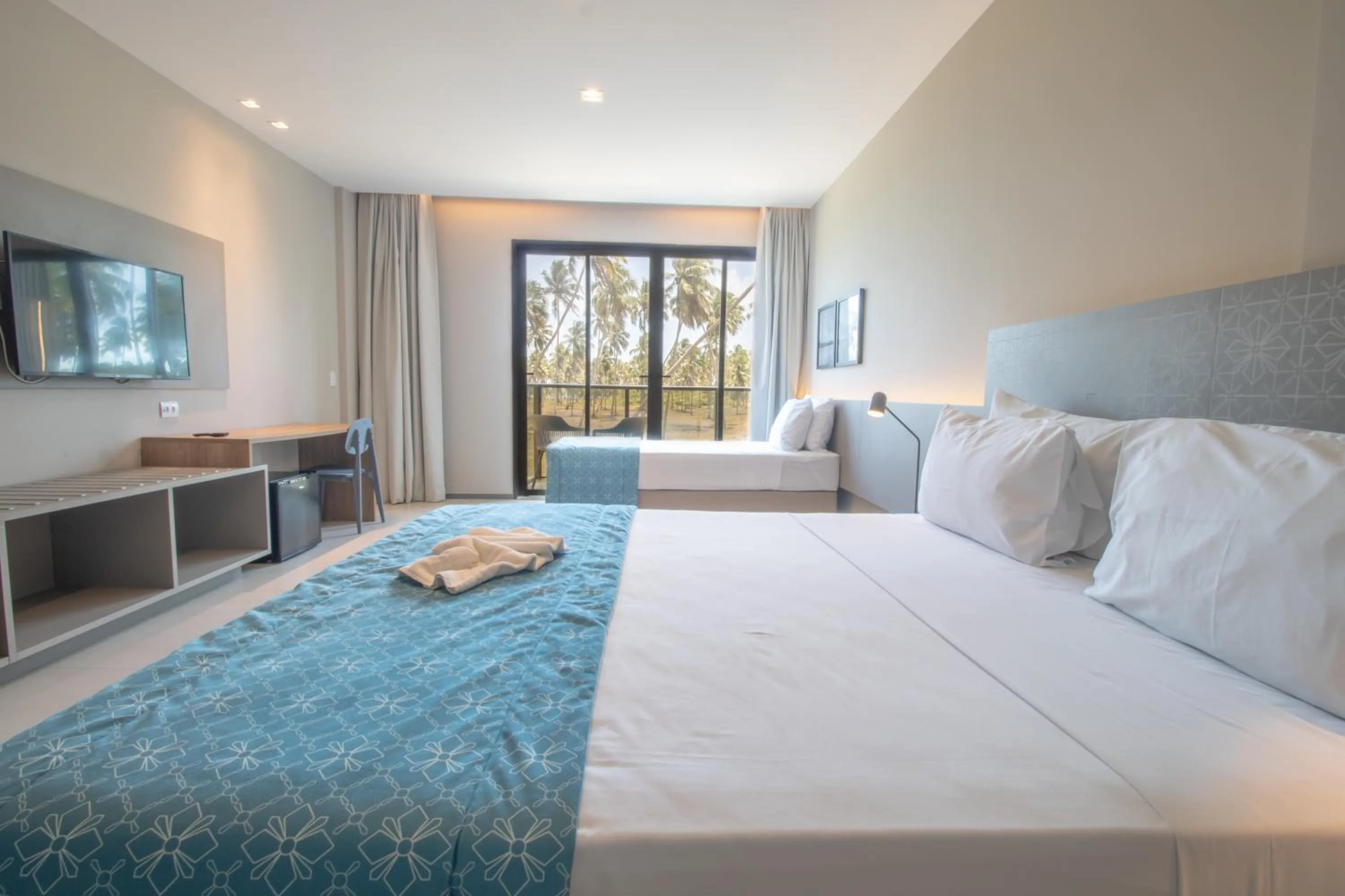 Bed in Maceio Mar Resort All Inclusive