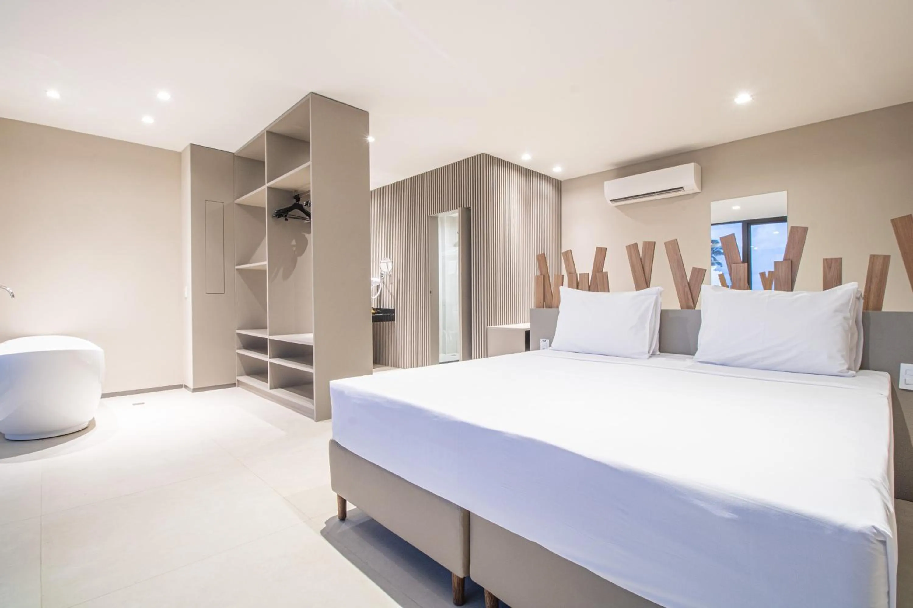 Bed in Maceio Mar Resort All Inclusive