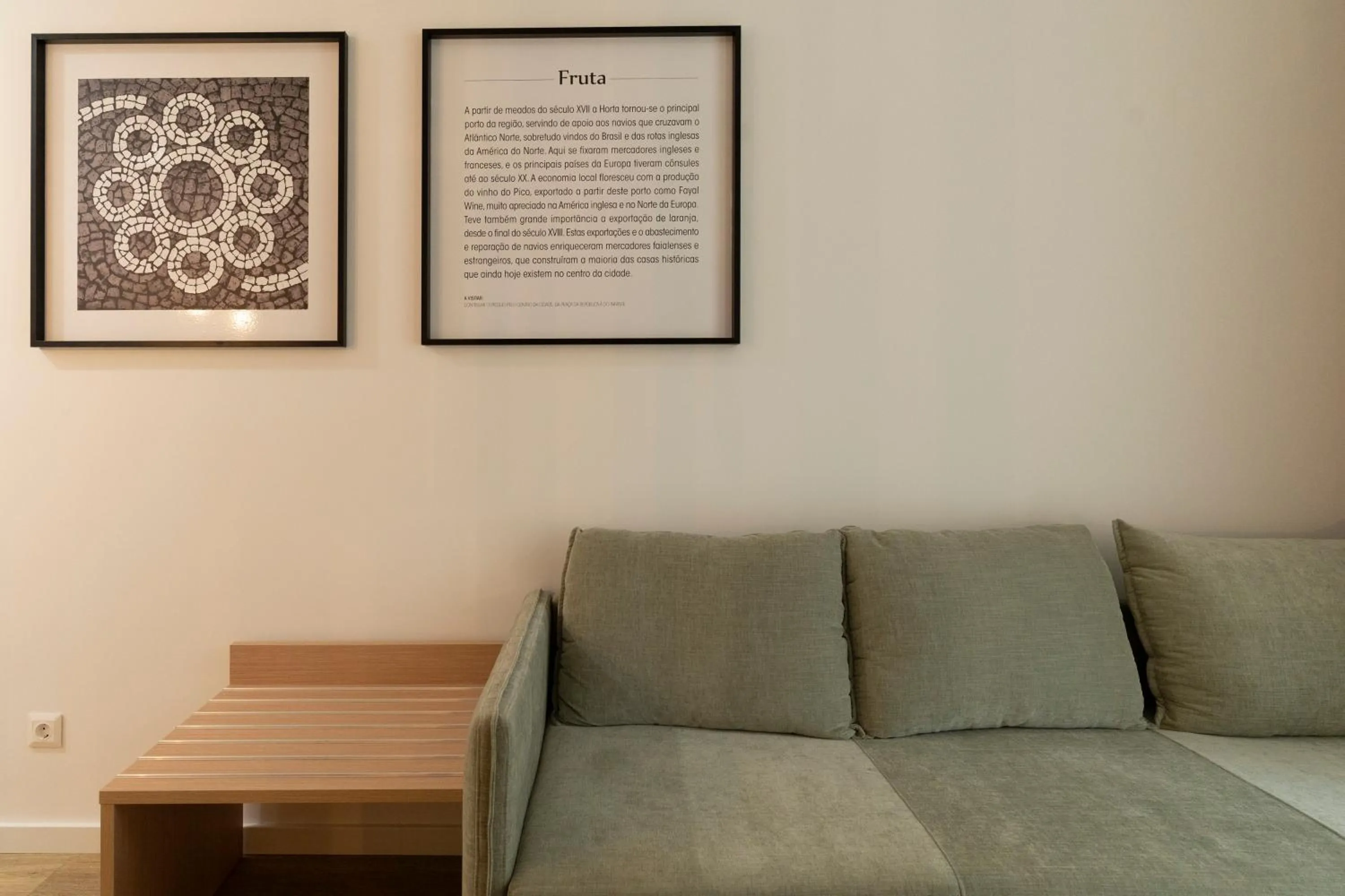Living room in Horta Bay