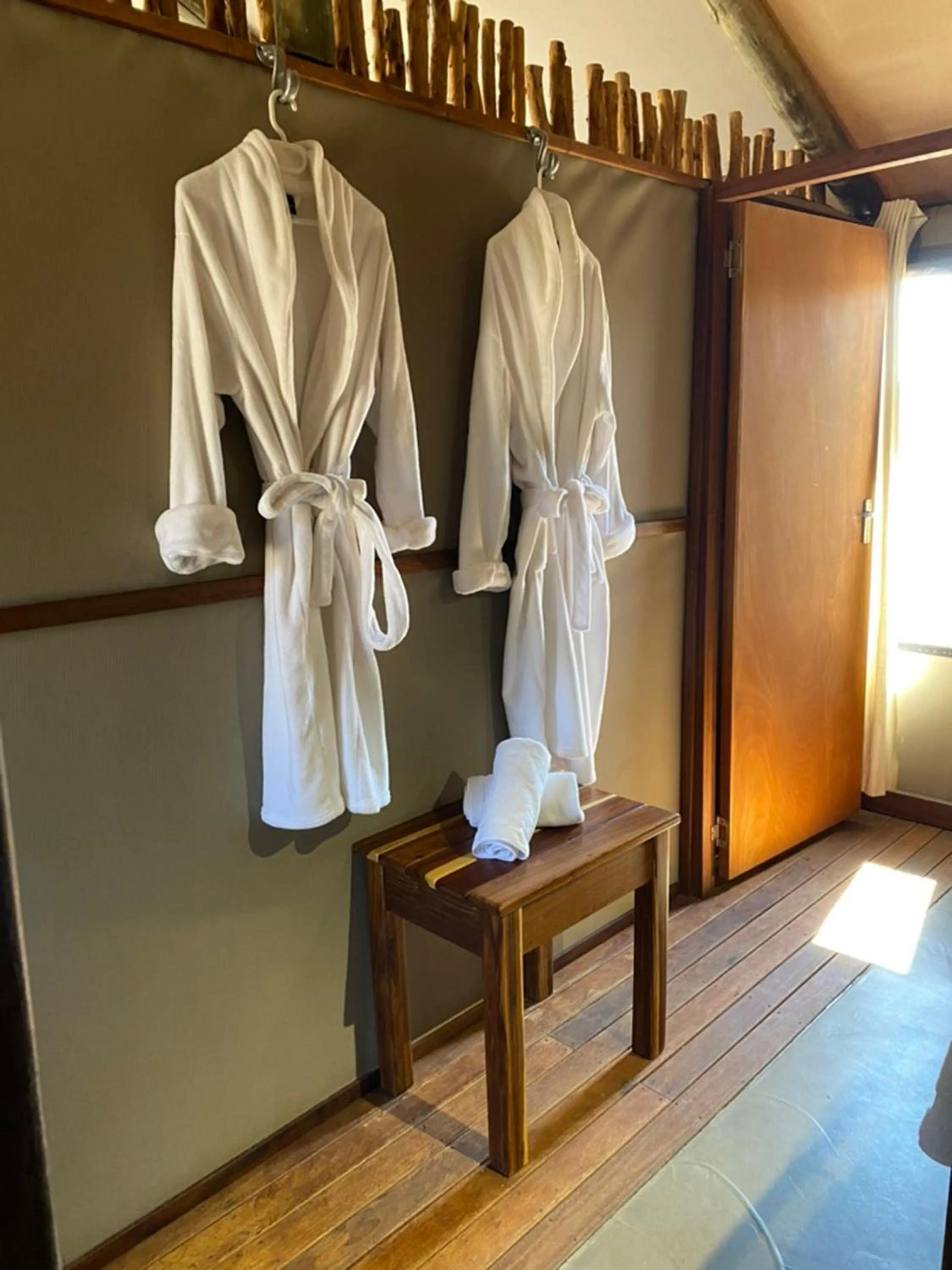 towels in Windhoek Game Camp