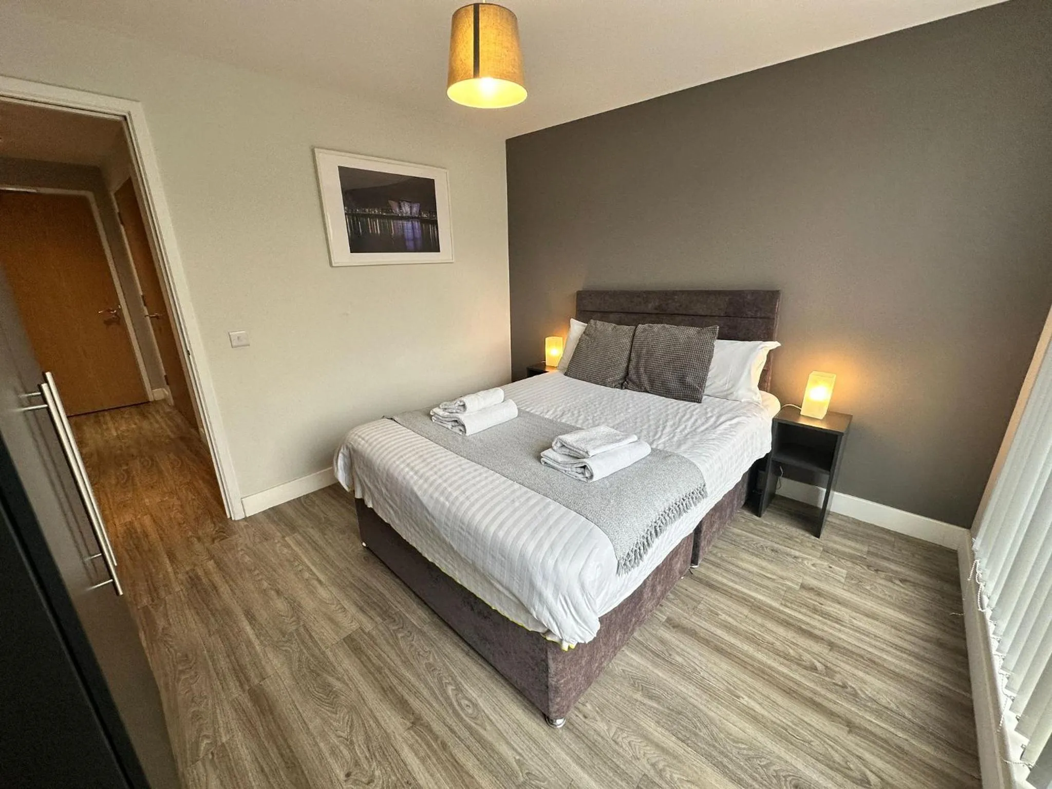 Bed in Obel Apartments by Beehosting