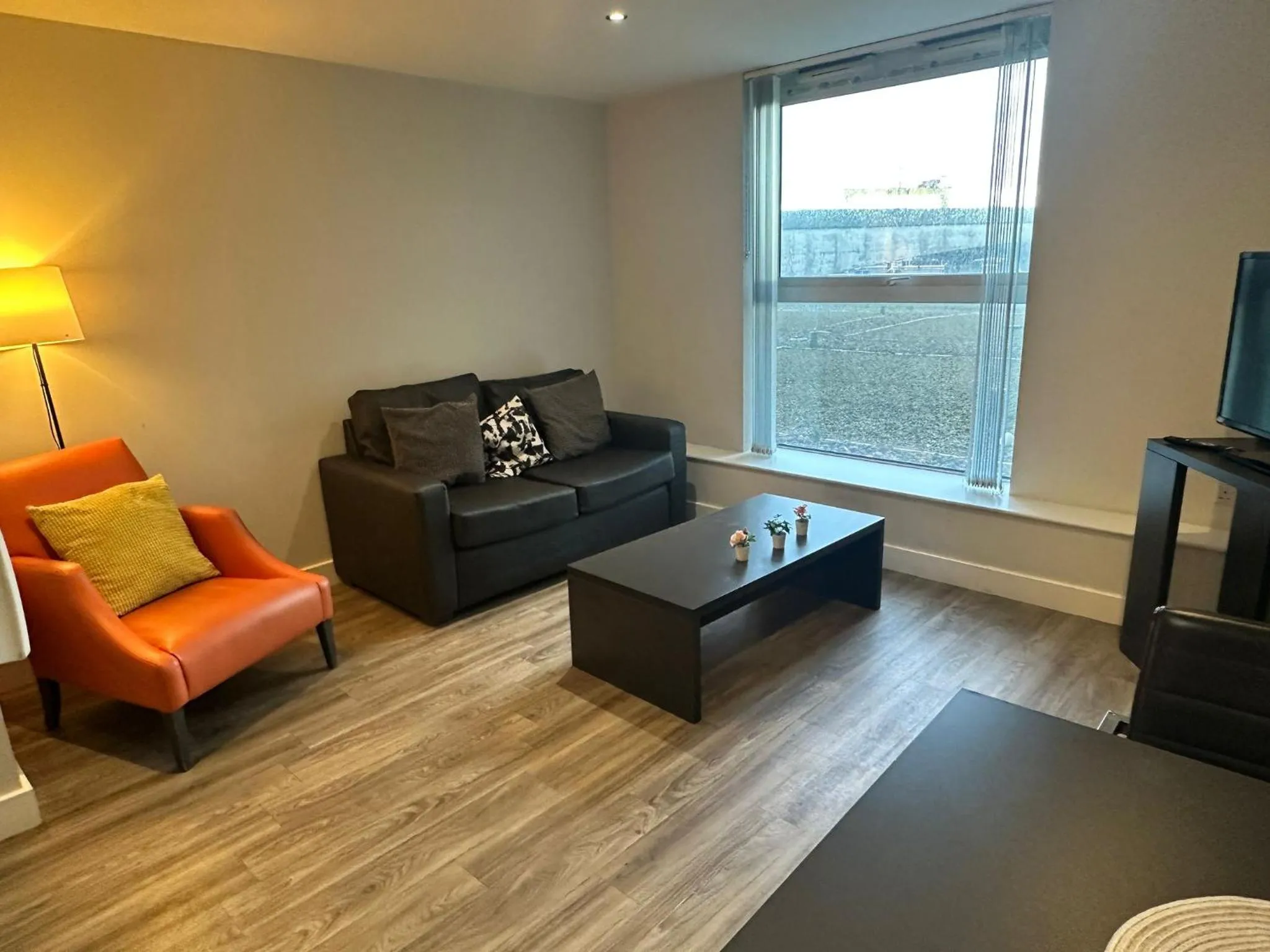 Living room in Obel Apartments by Beehosting