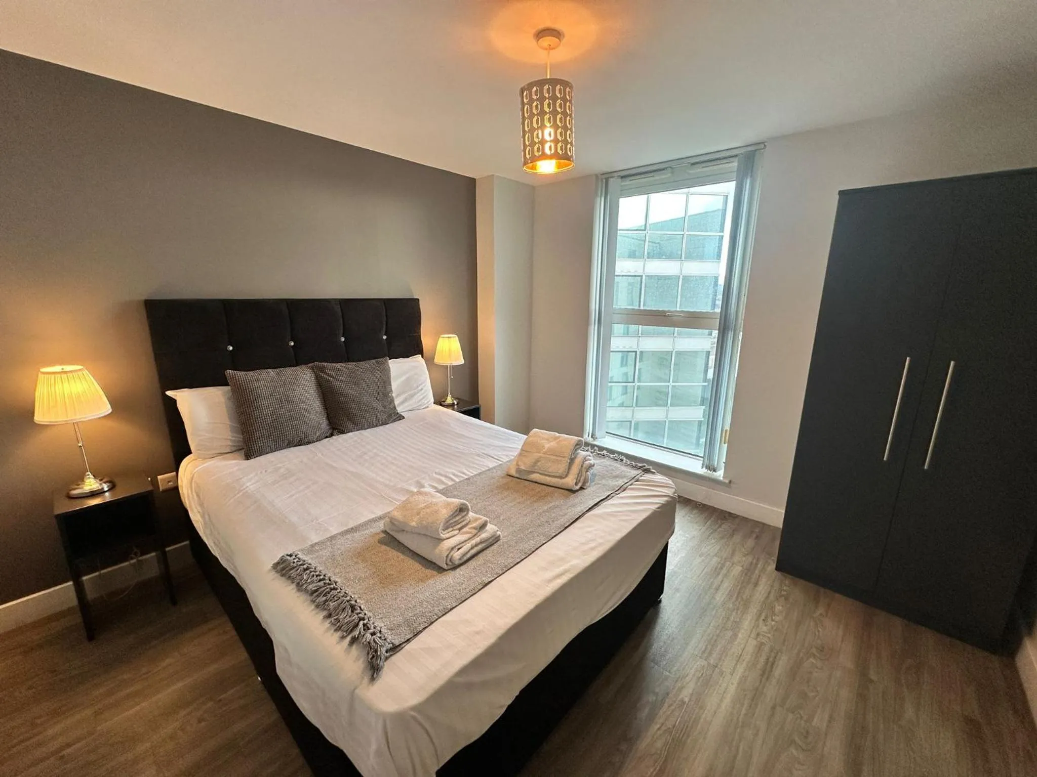 Bed in Obel Apartments by Beehosting