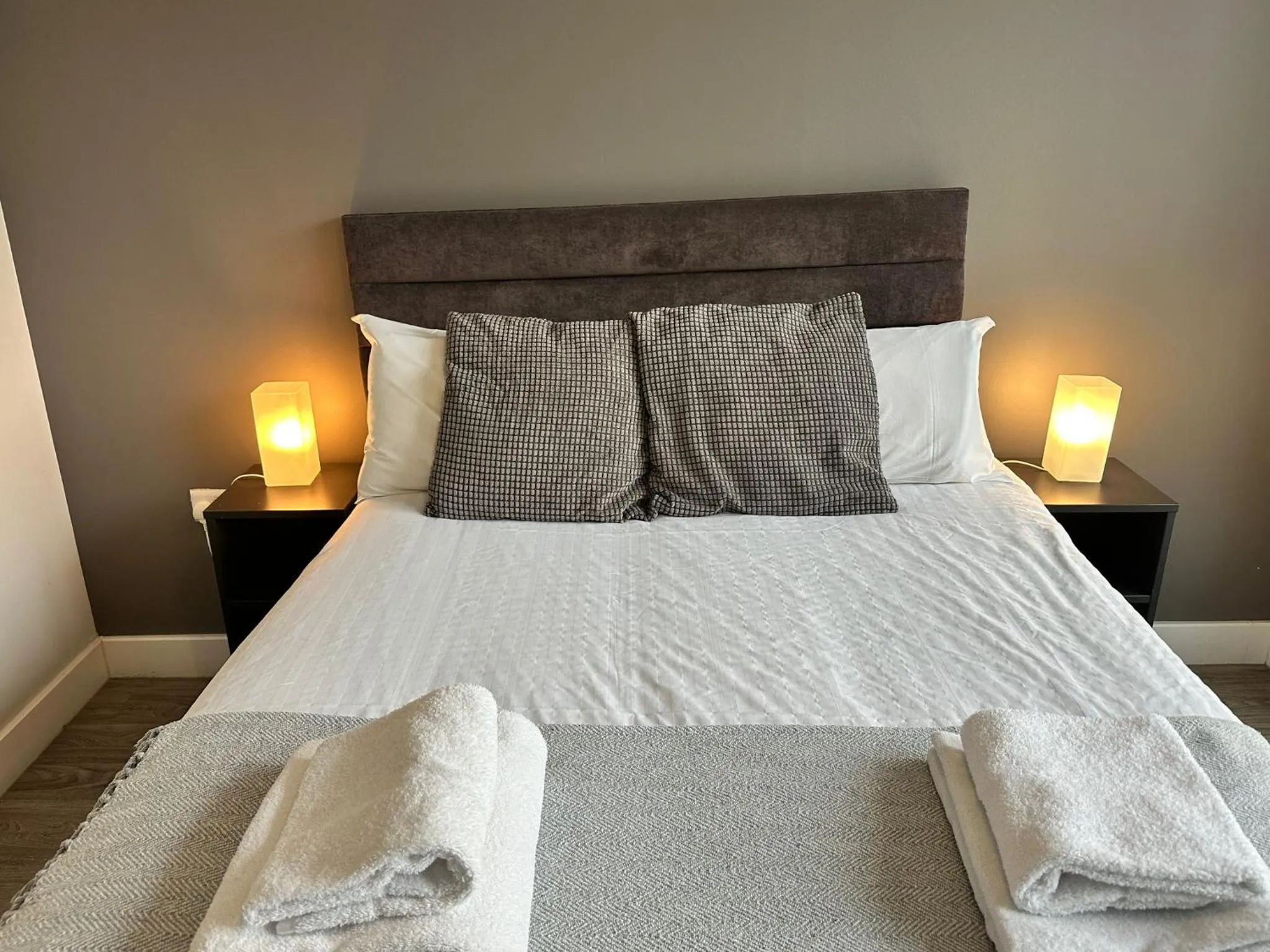 Bedroom, Bed in Obel Apartments by Beehosting