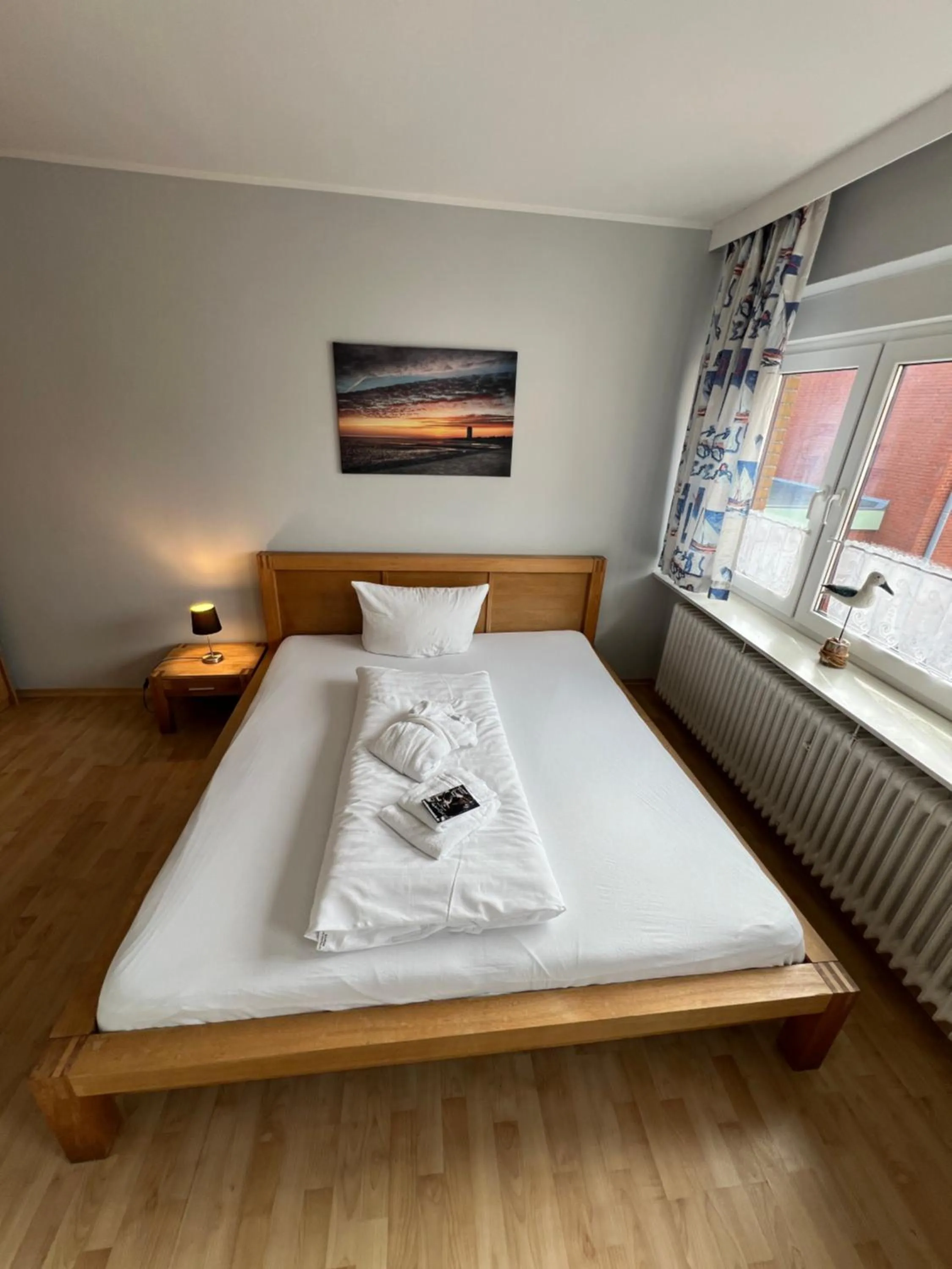 Bed in Hotel Tum Stüürmann