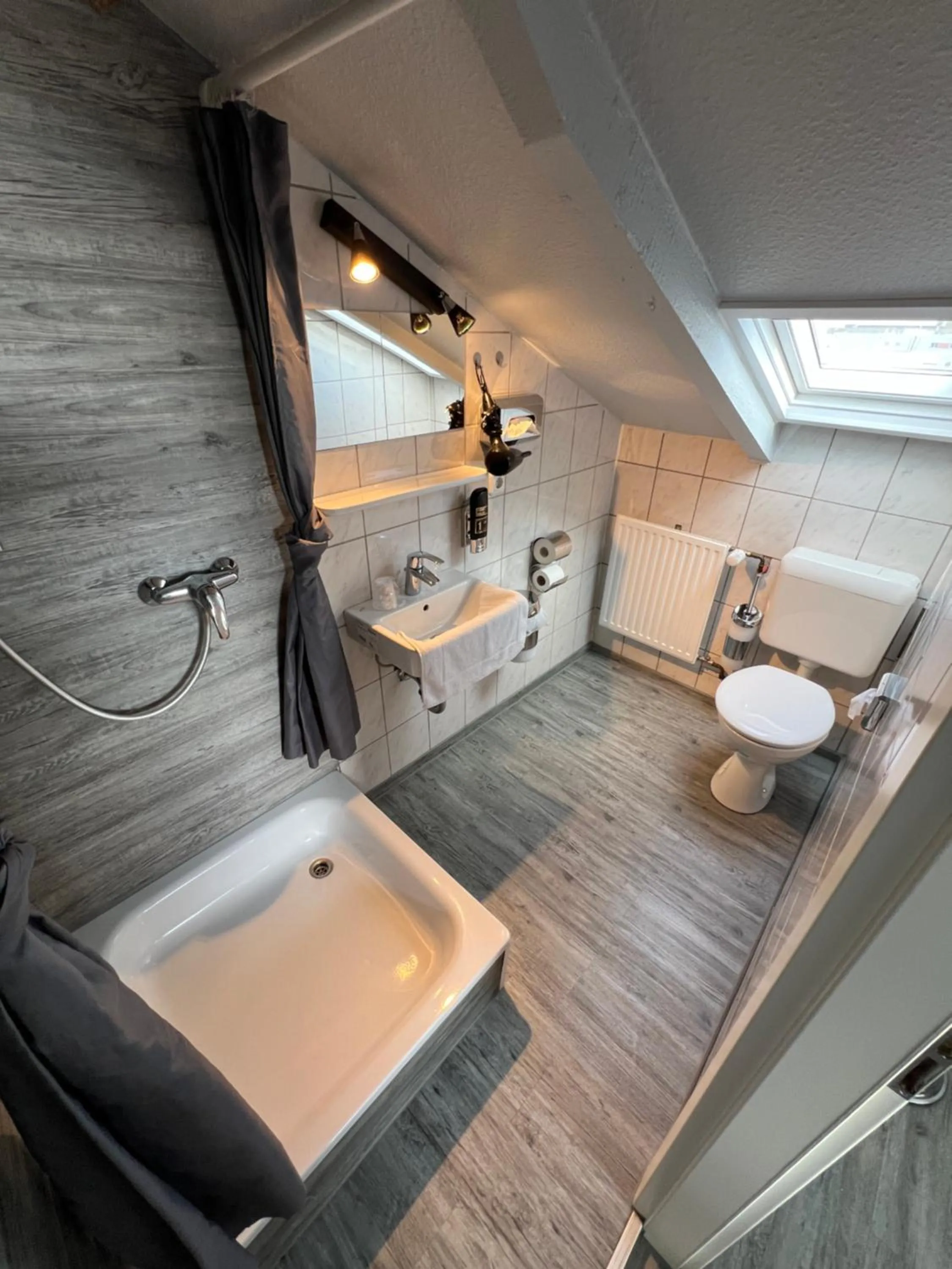 Shower in Hotel Tum Stüürmann