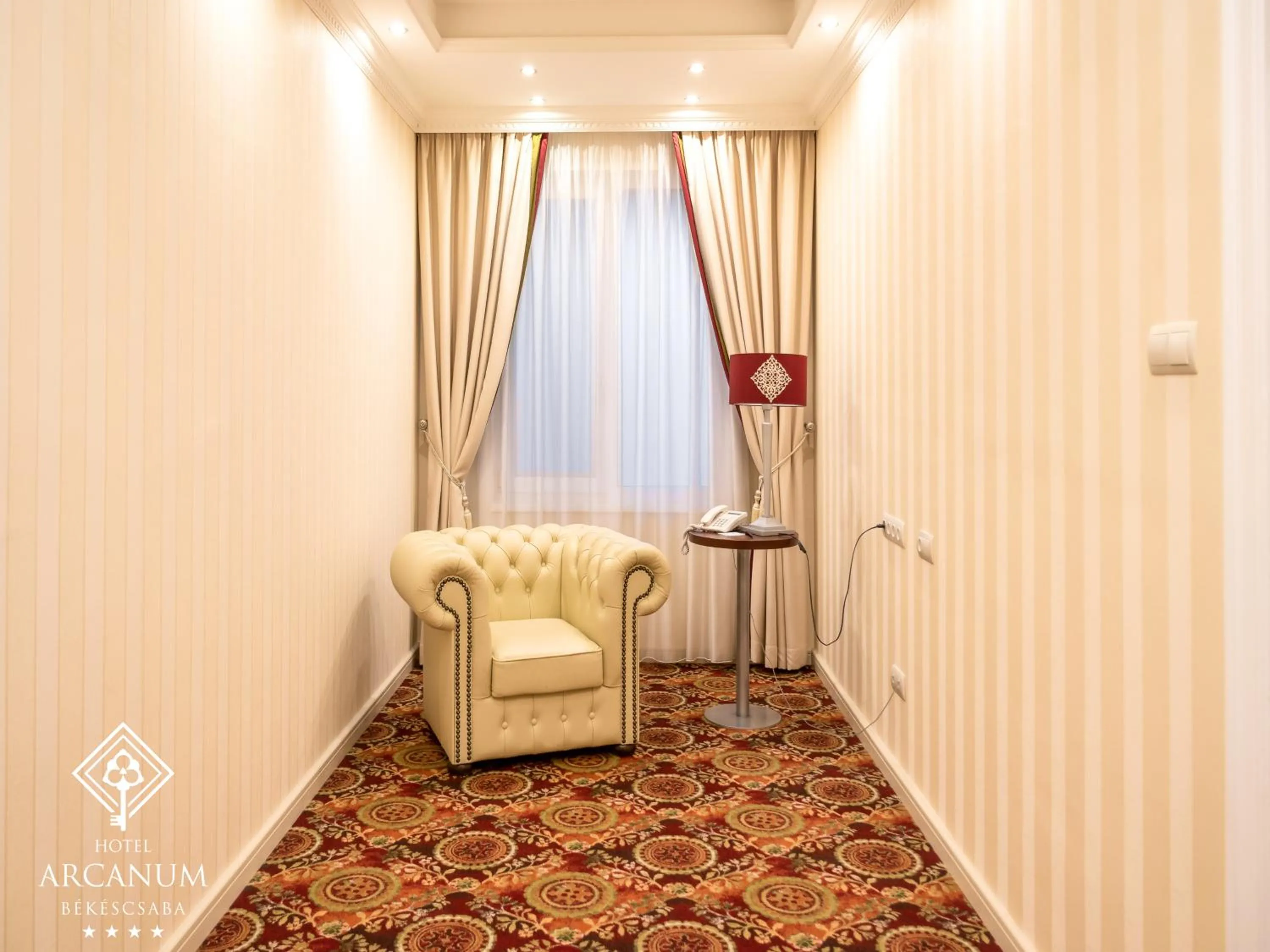 Living room in Arcanum Hotel