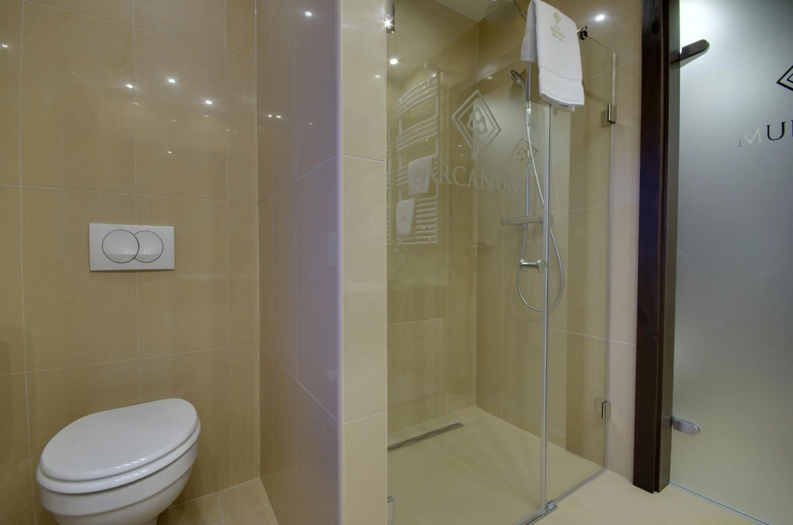 Bathroom in Arcanum Hotel