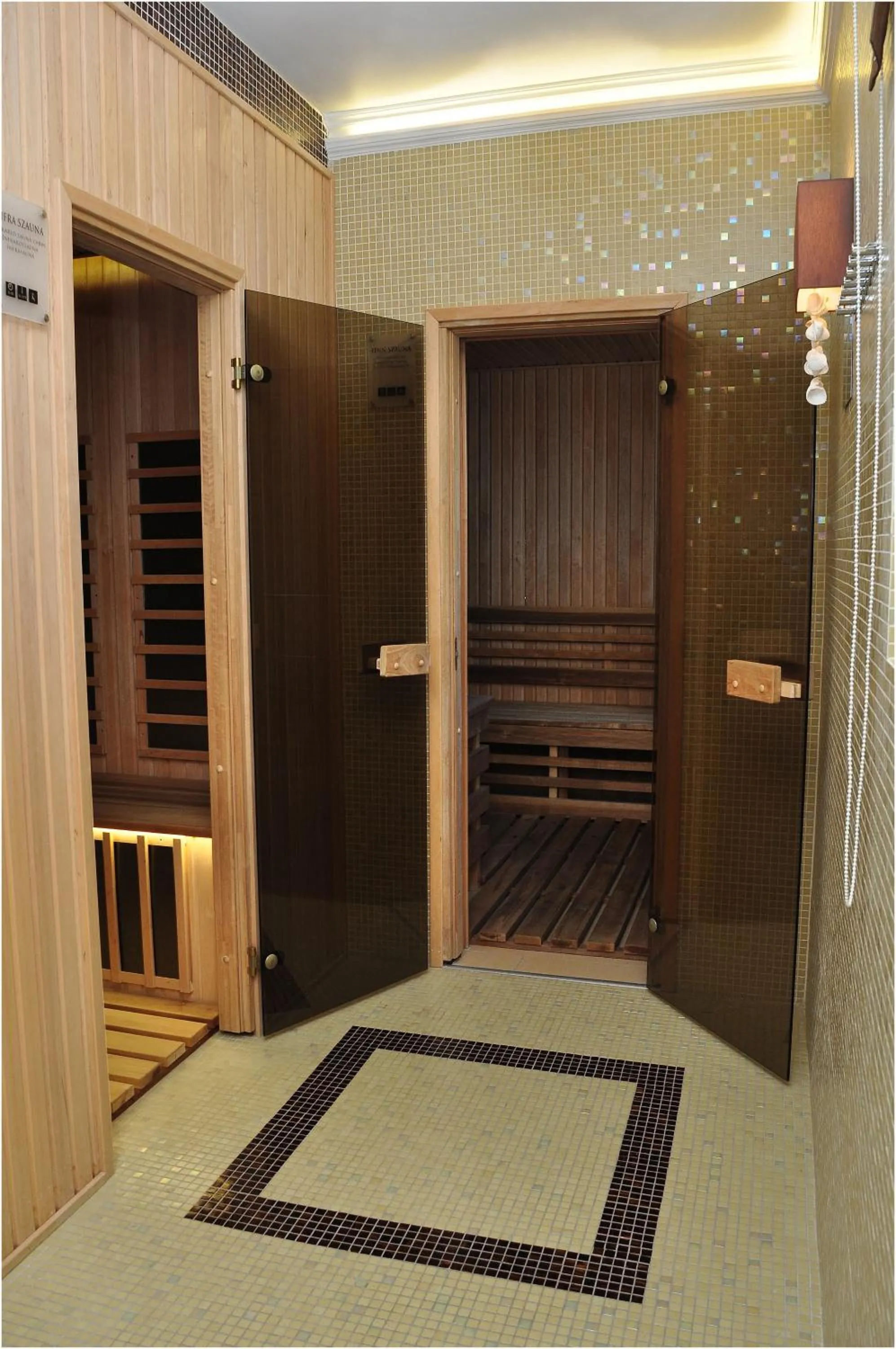 Sauna in Arcanum Hotel