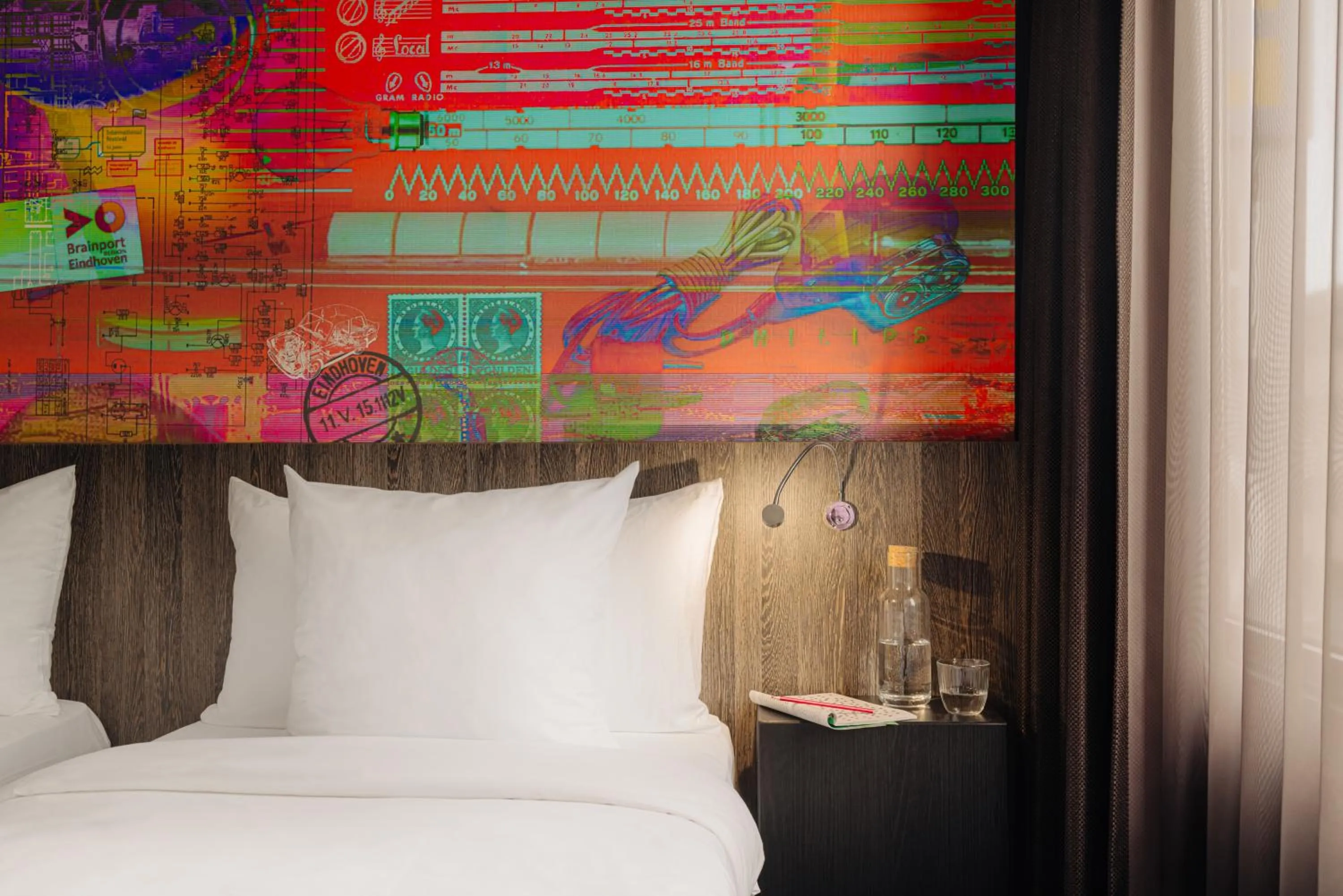 Bedroom, Bed in Crown Hotel Eindhoven Centre