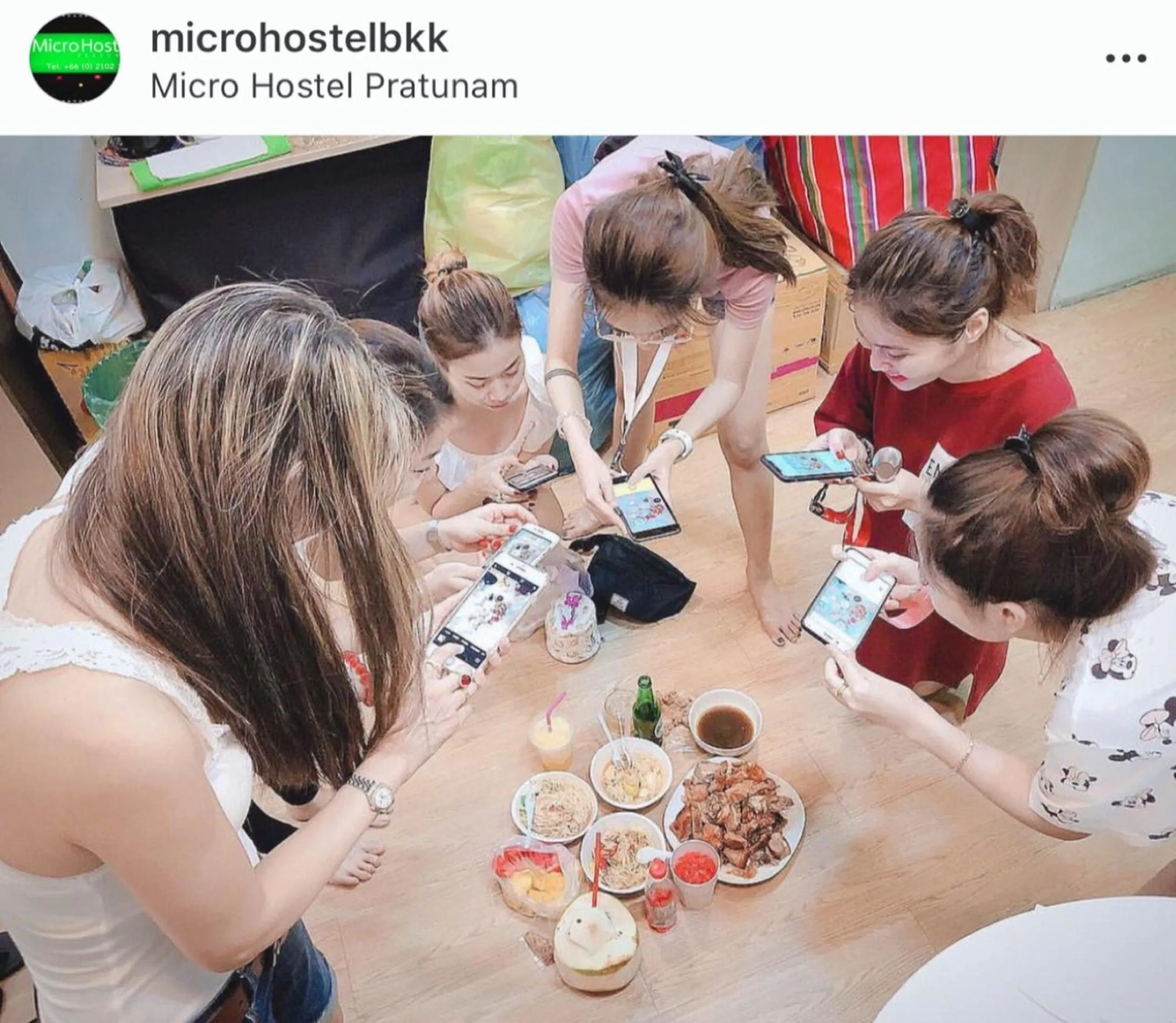 On site in Micro Hostel