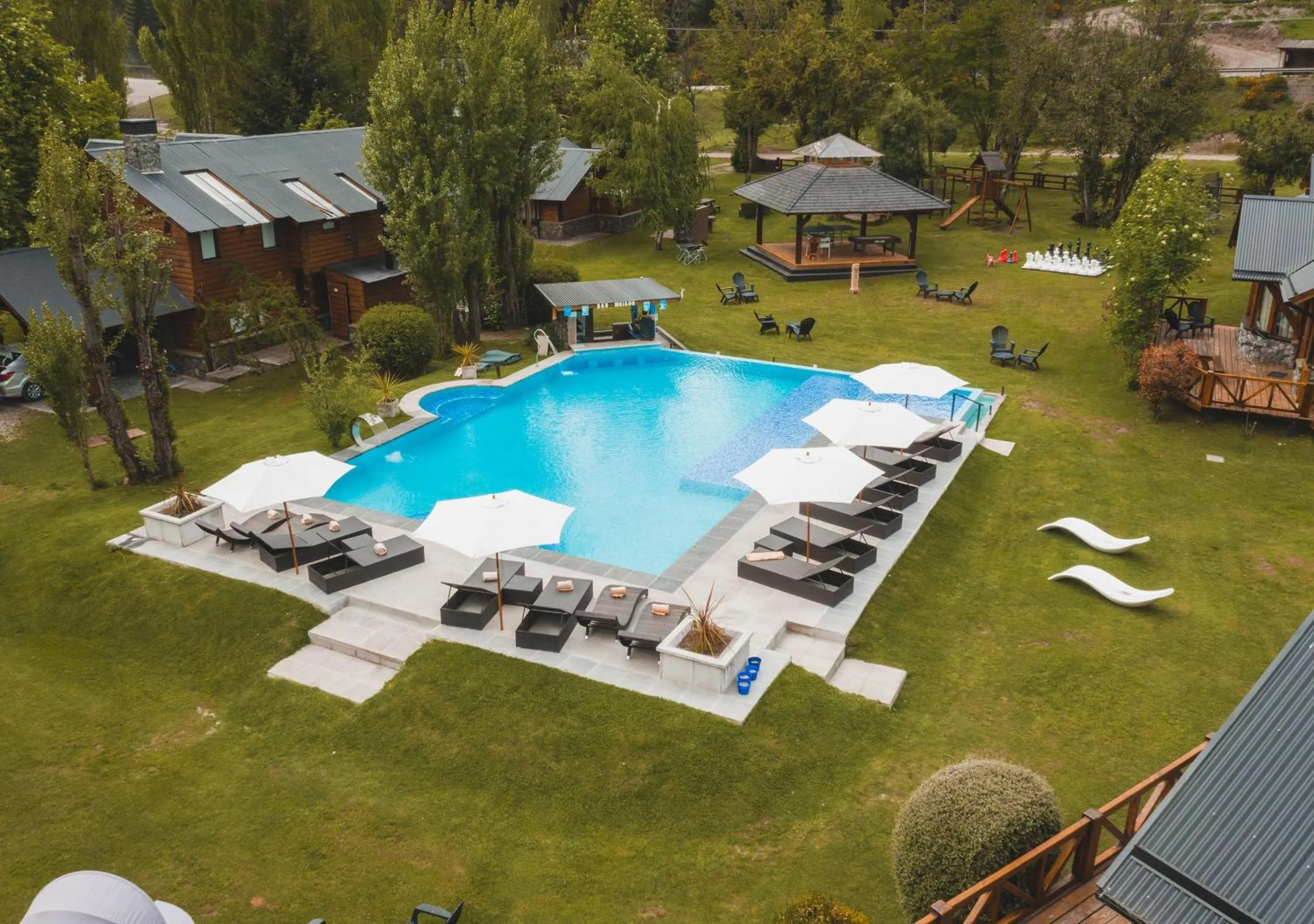 Pool view in La Comarca Resort & Spa