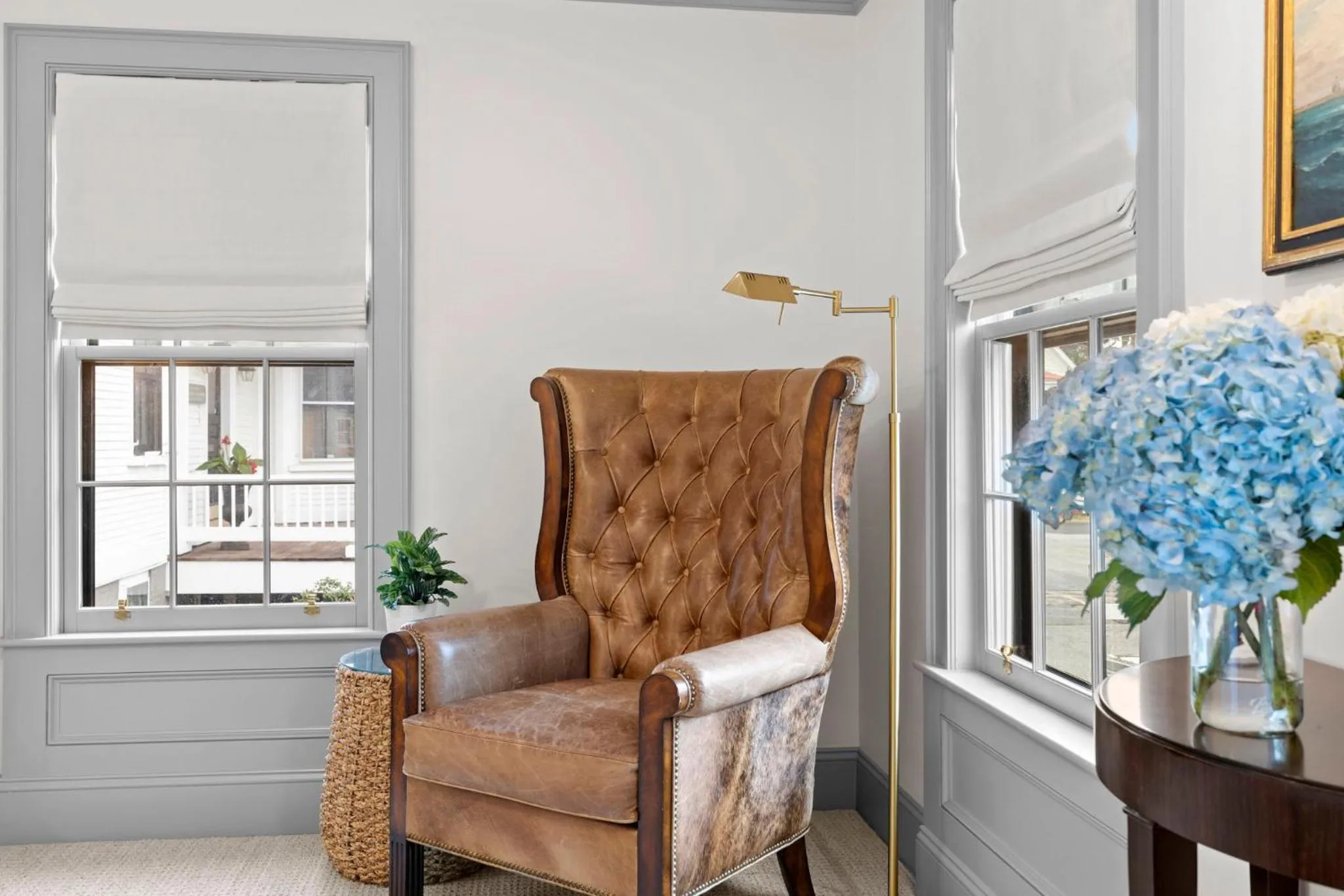 Seating area in The Davenport Inn