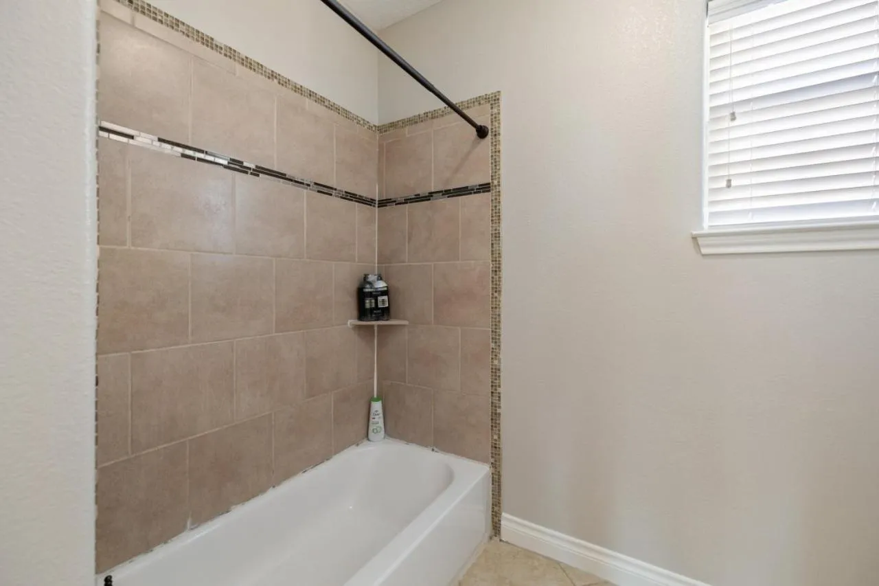 Bathroom in Modern 3 Bedroom with 85 Inch TV