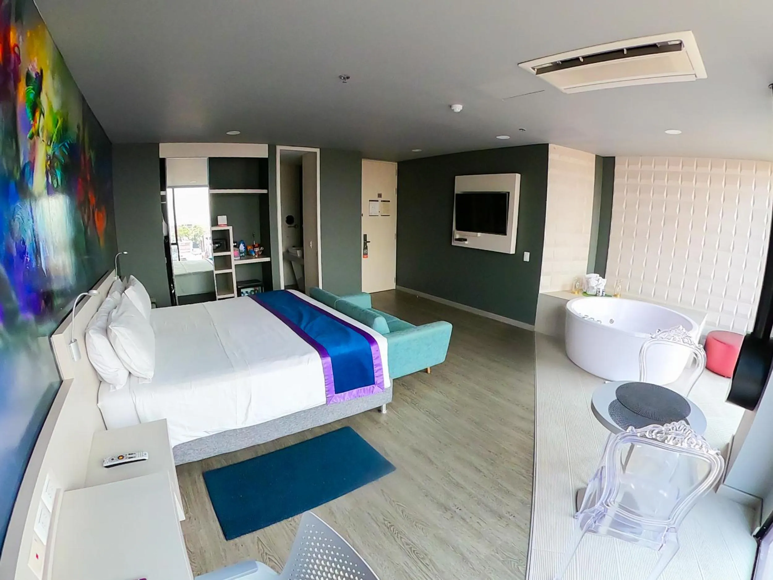 Bedroom, Bed in Hotel Black Tower Premium