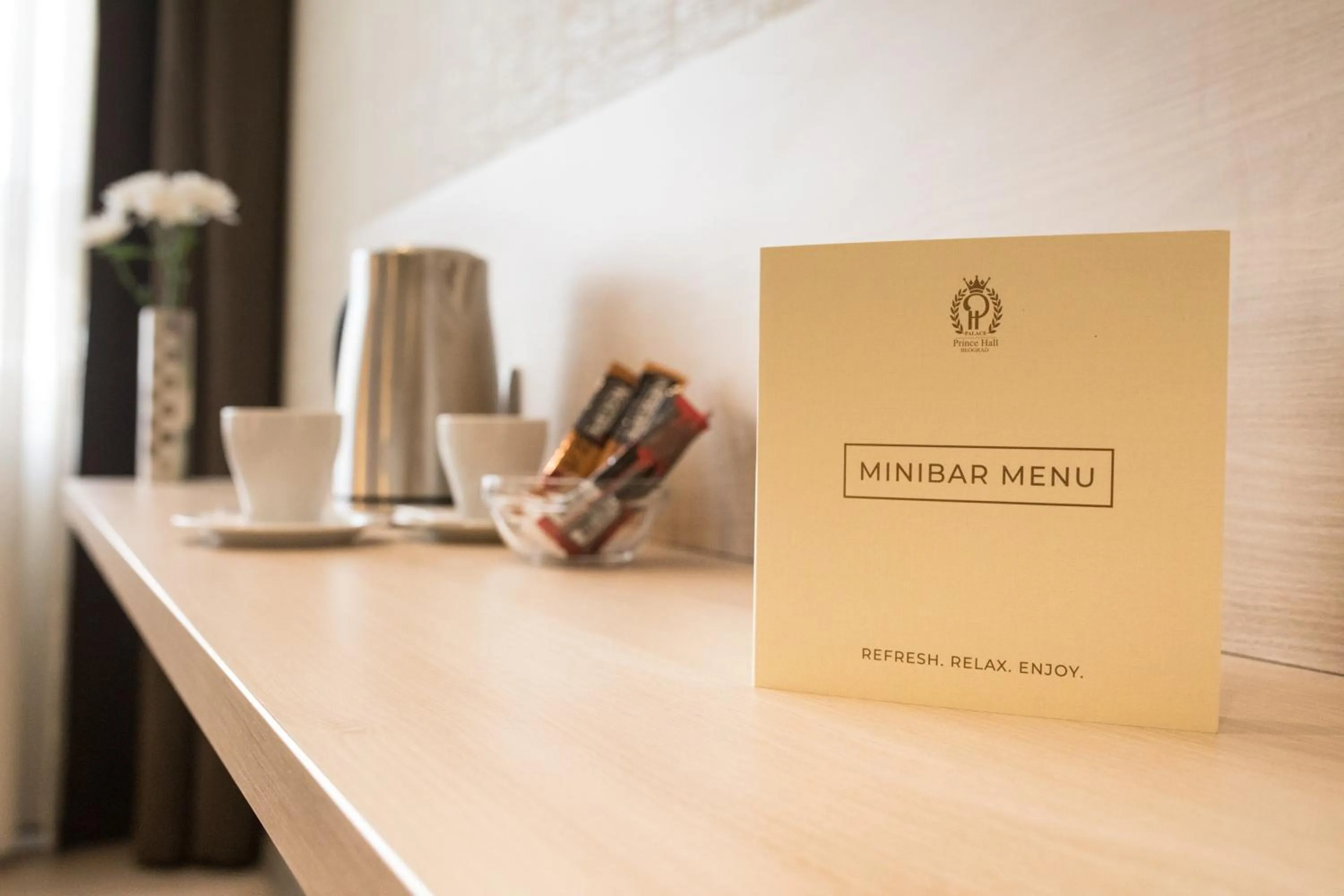 Coffee/tea facilities in Prince Hall