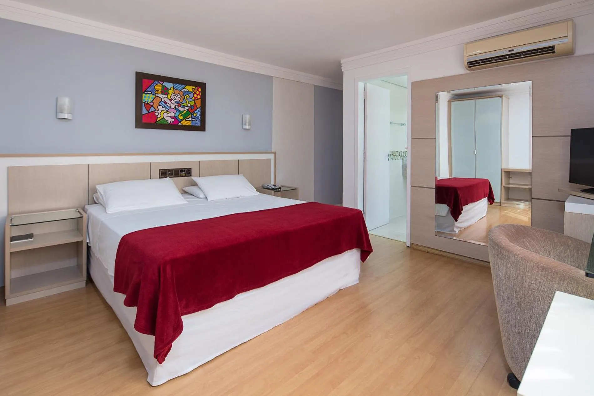 Bed in Torre Sol Hotel & Eventos