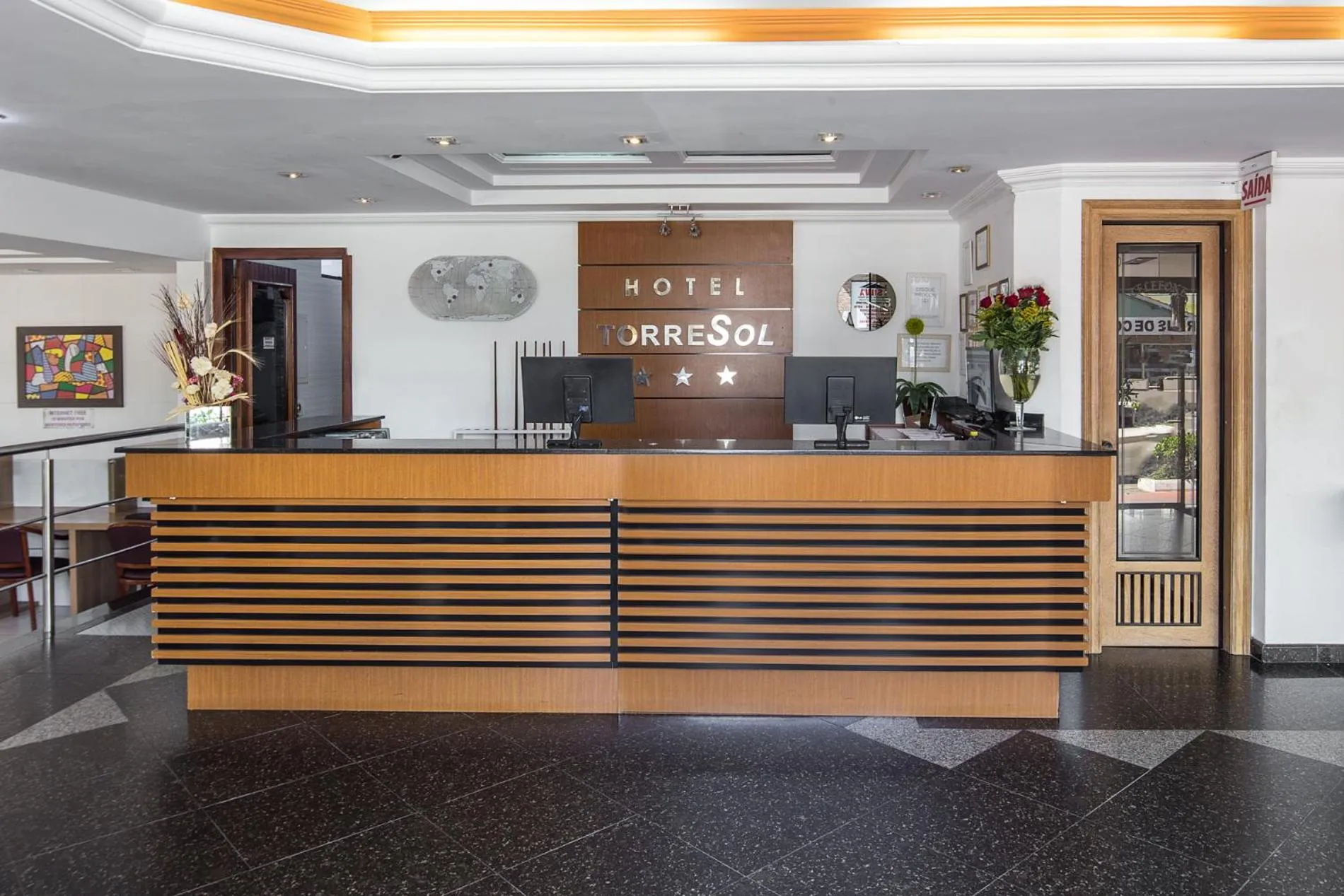 Lobby or reception in Torre Sol Hotel & Eventos
