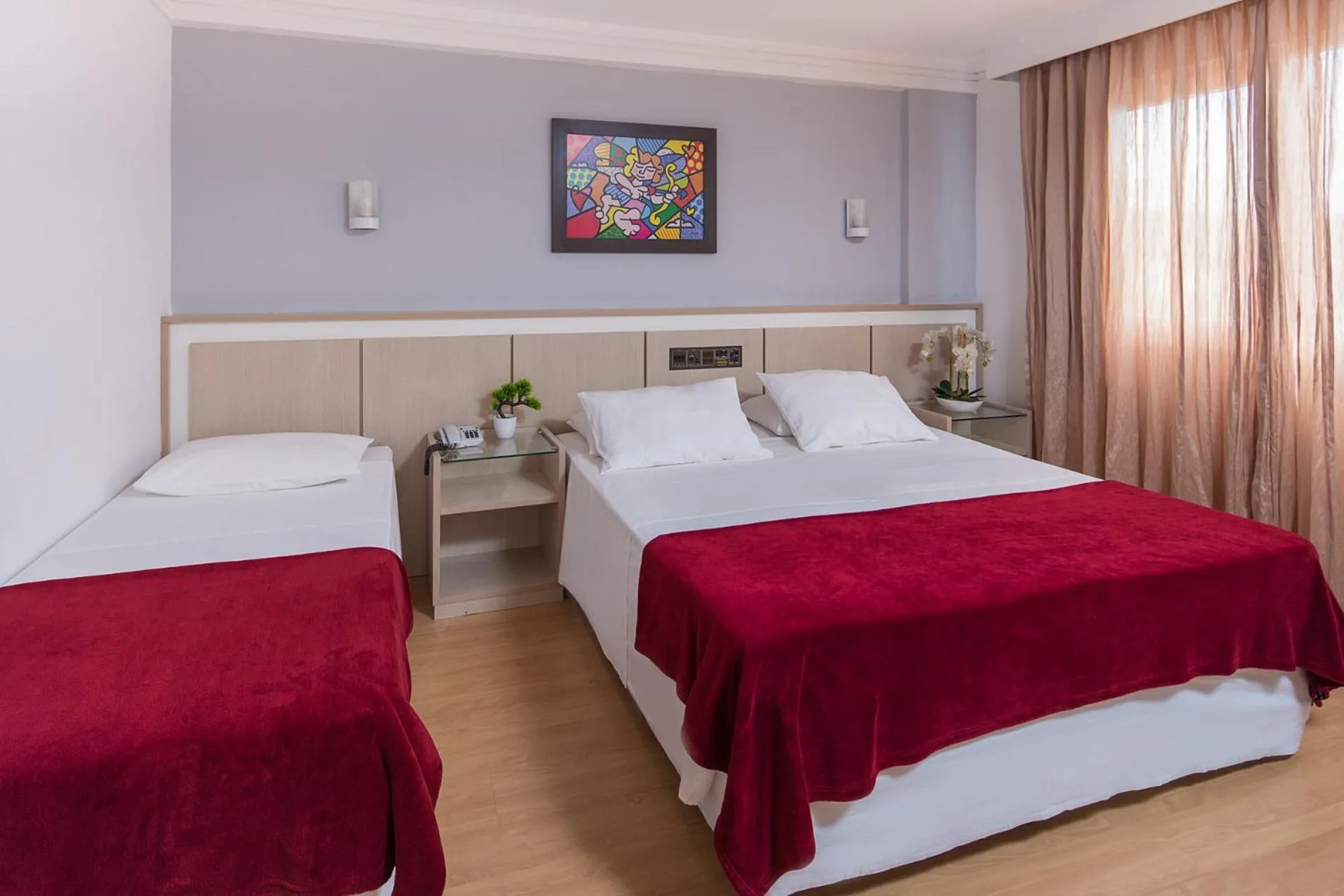 Bed in Torre Sol Hotel & Eventos