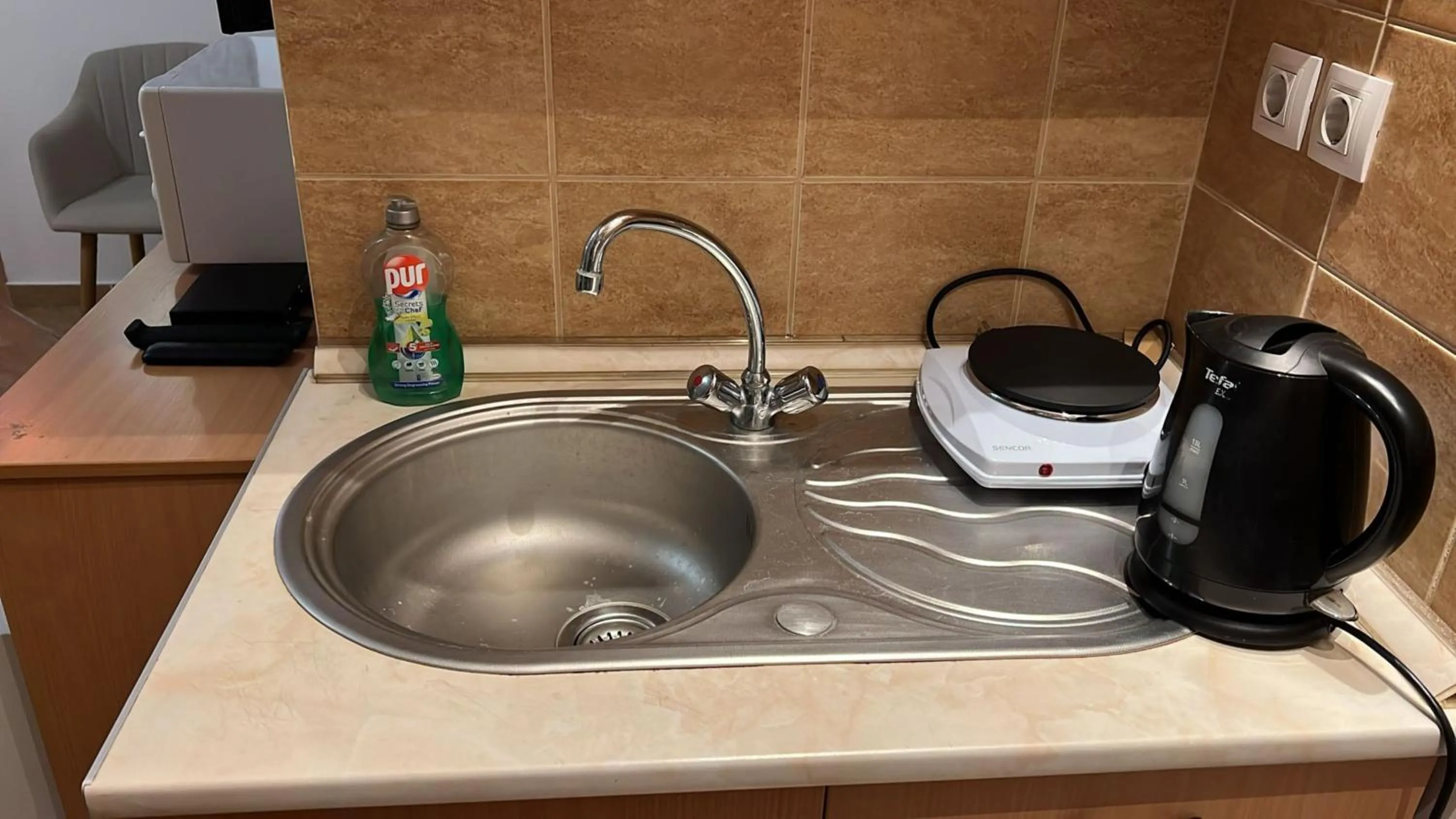 kitchen in Esprit Hotel