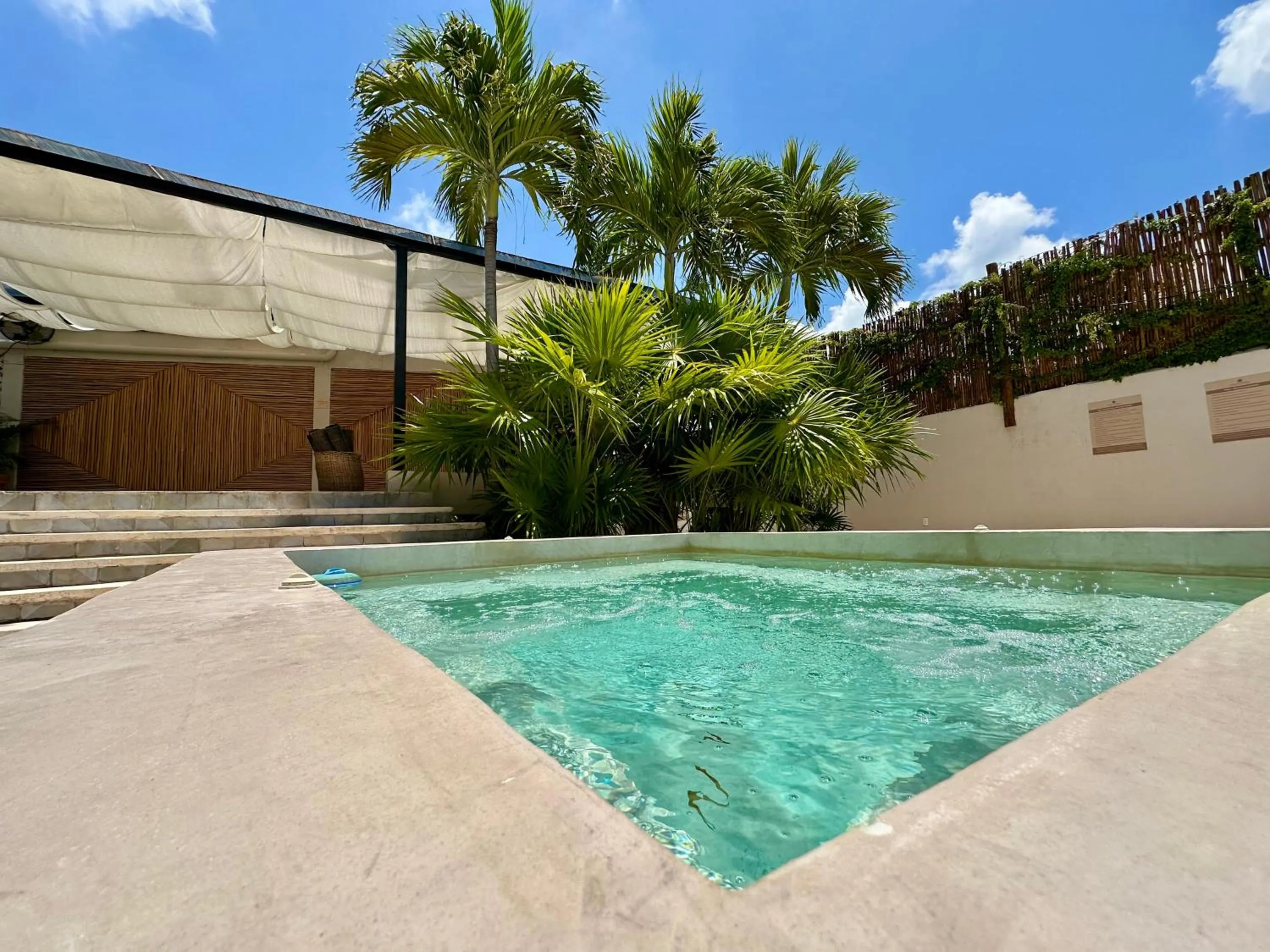 Swimming pool in Pachamaya Holistic Wellness & Spa