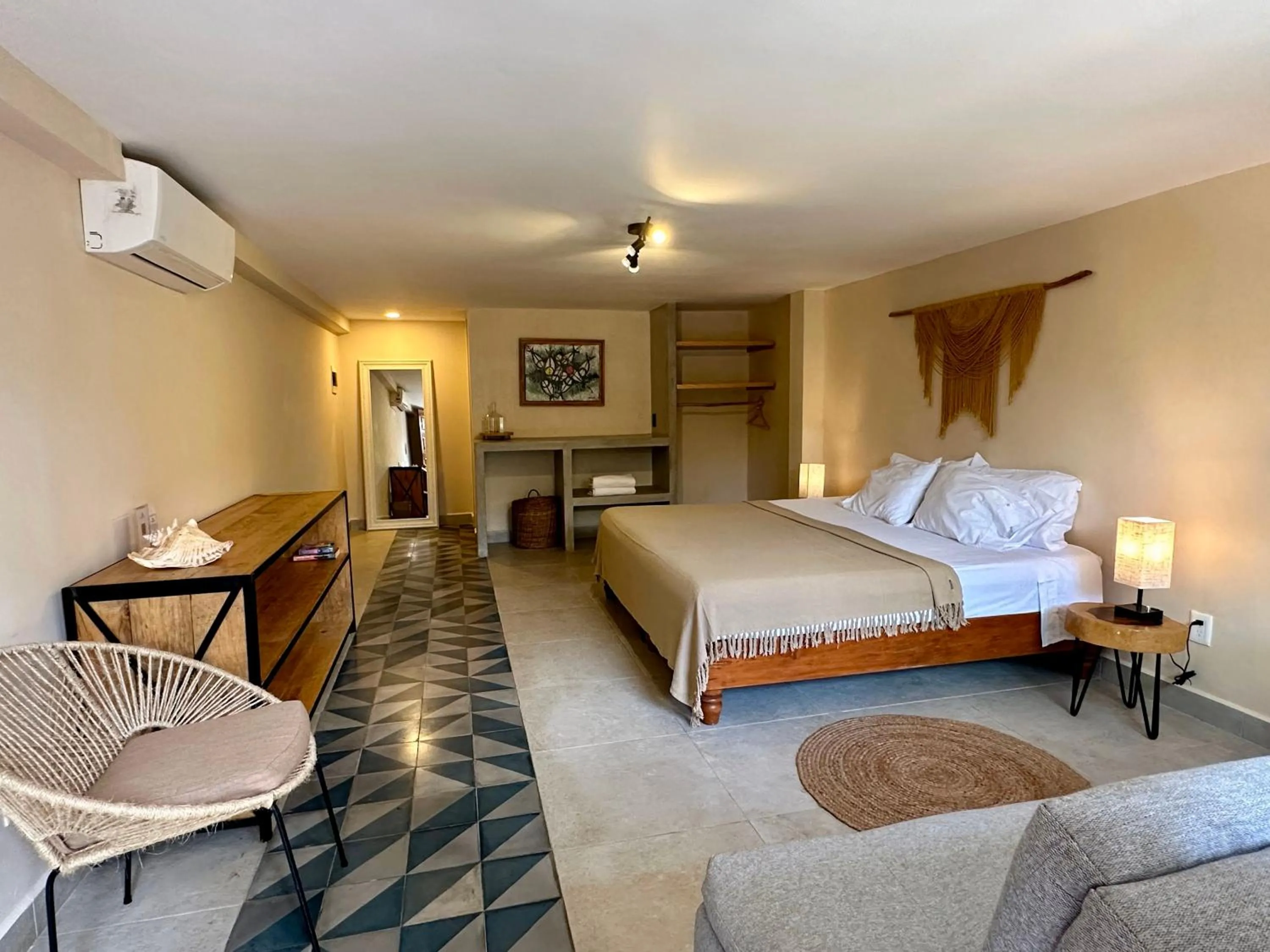 Bed in Pachamaya Holistic Wellness & Spa