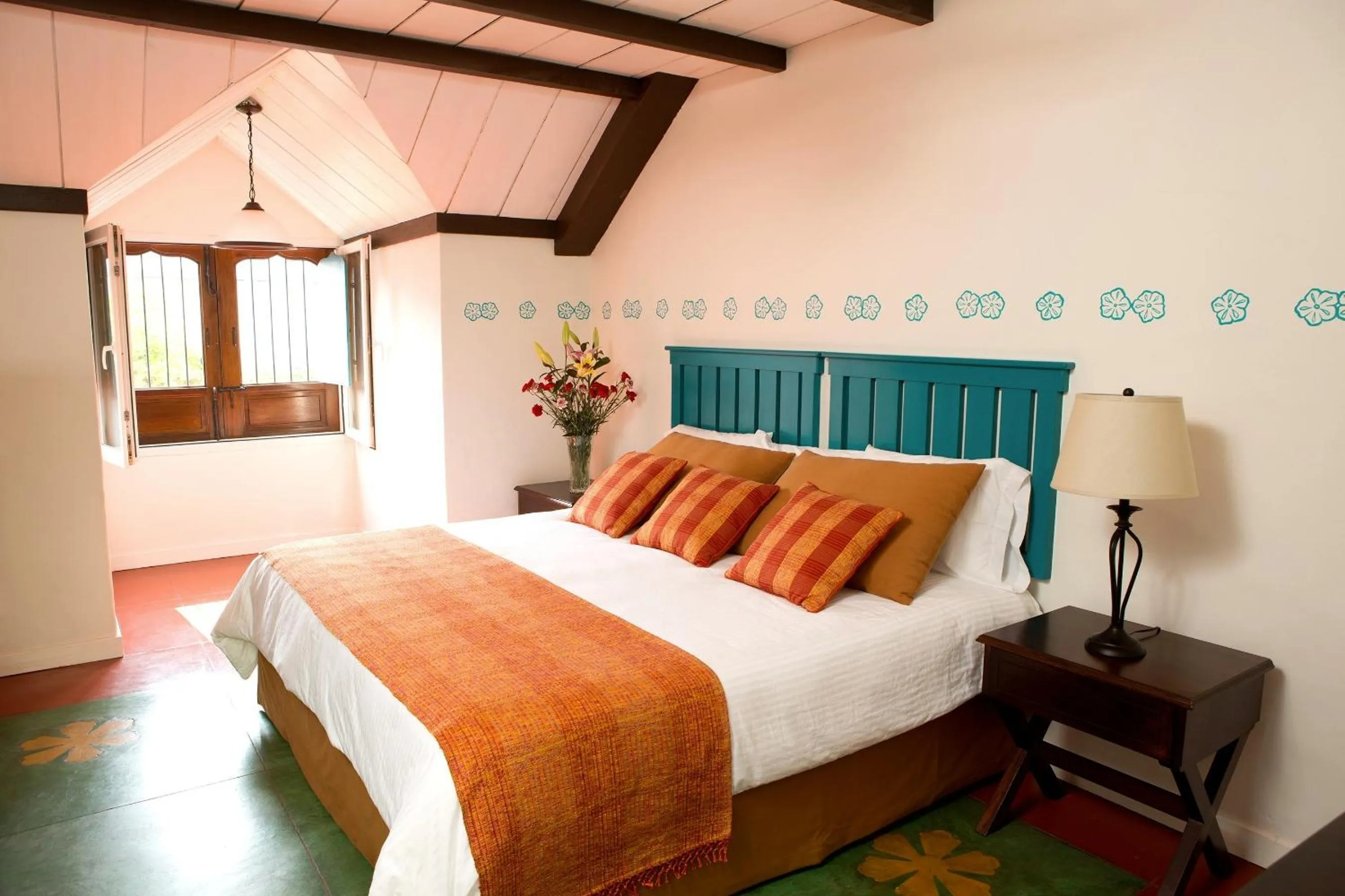 Bedroom, Bed in Hotel Isla de Flores