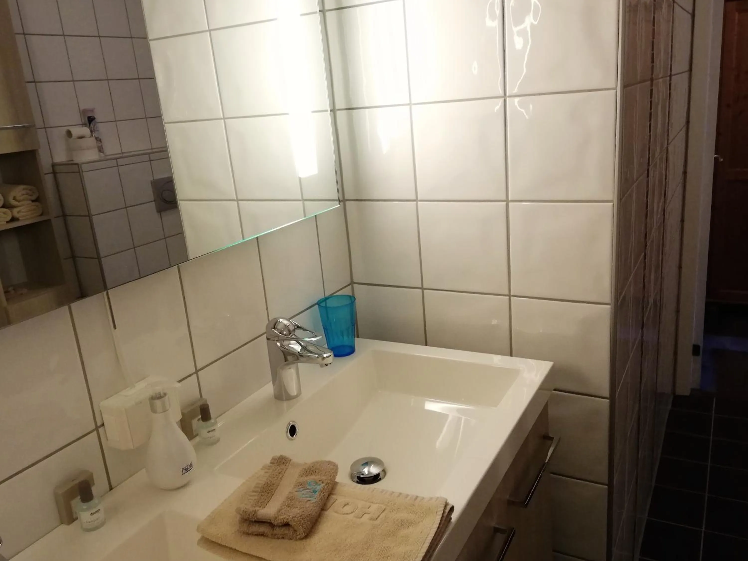 Bathroom in Løvheim Gjestehus