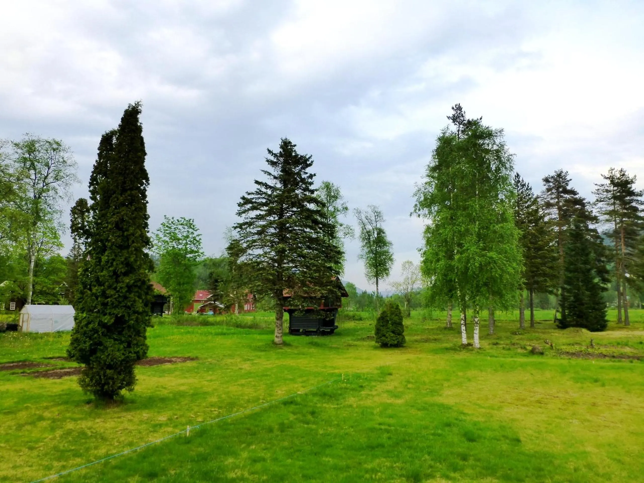 Garden in Løvheim Gjestehus