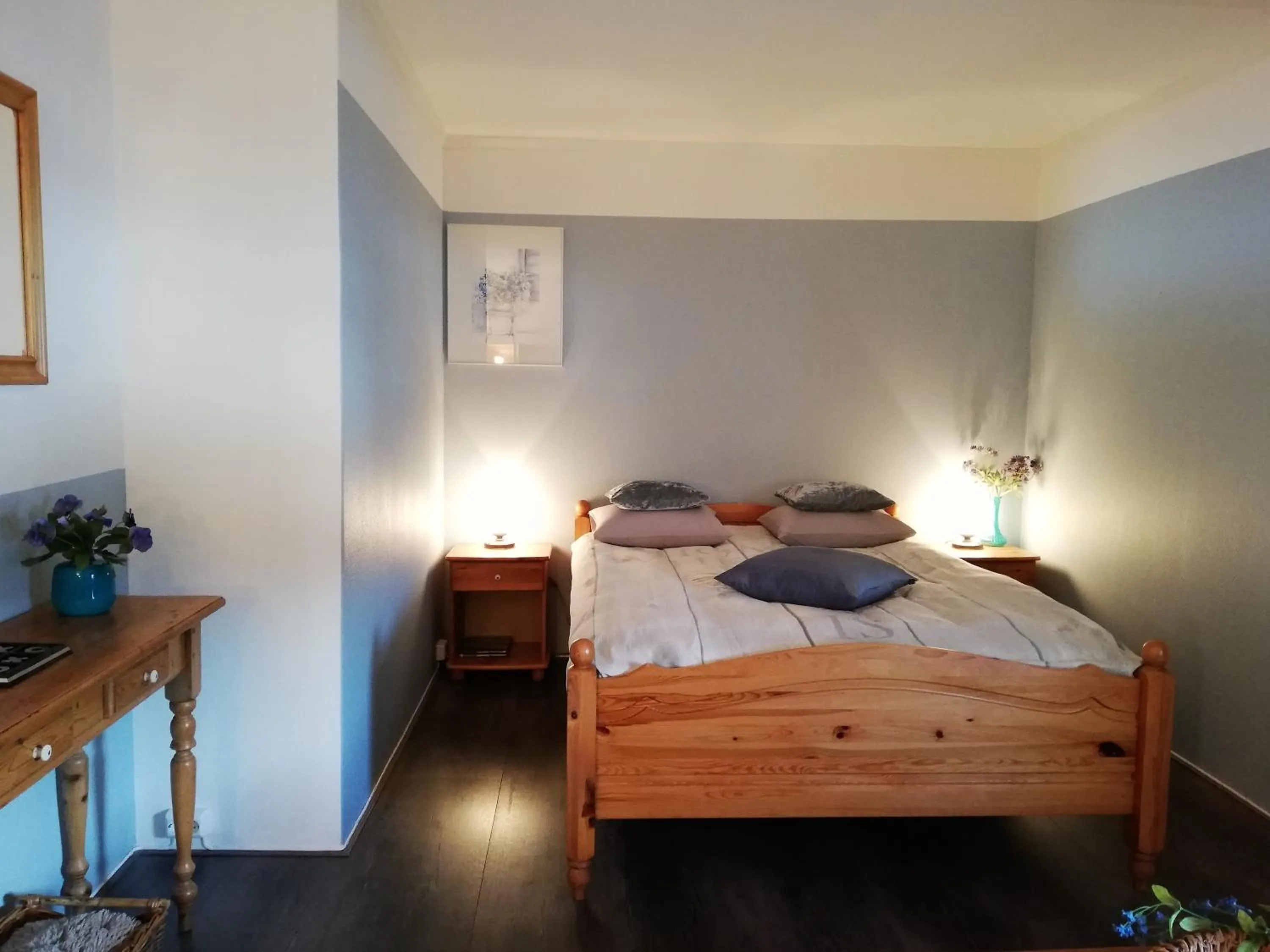 Bed in Løvheim Gjestehus