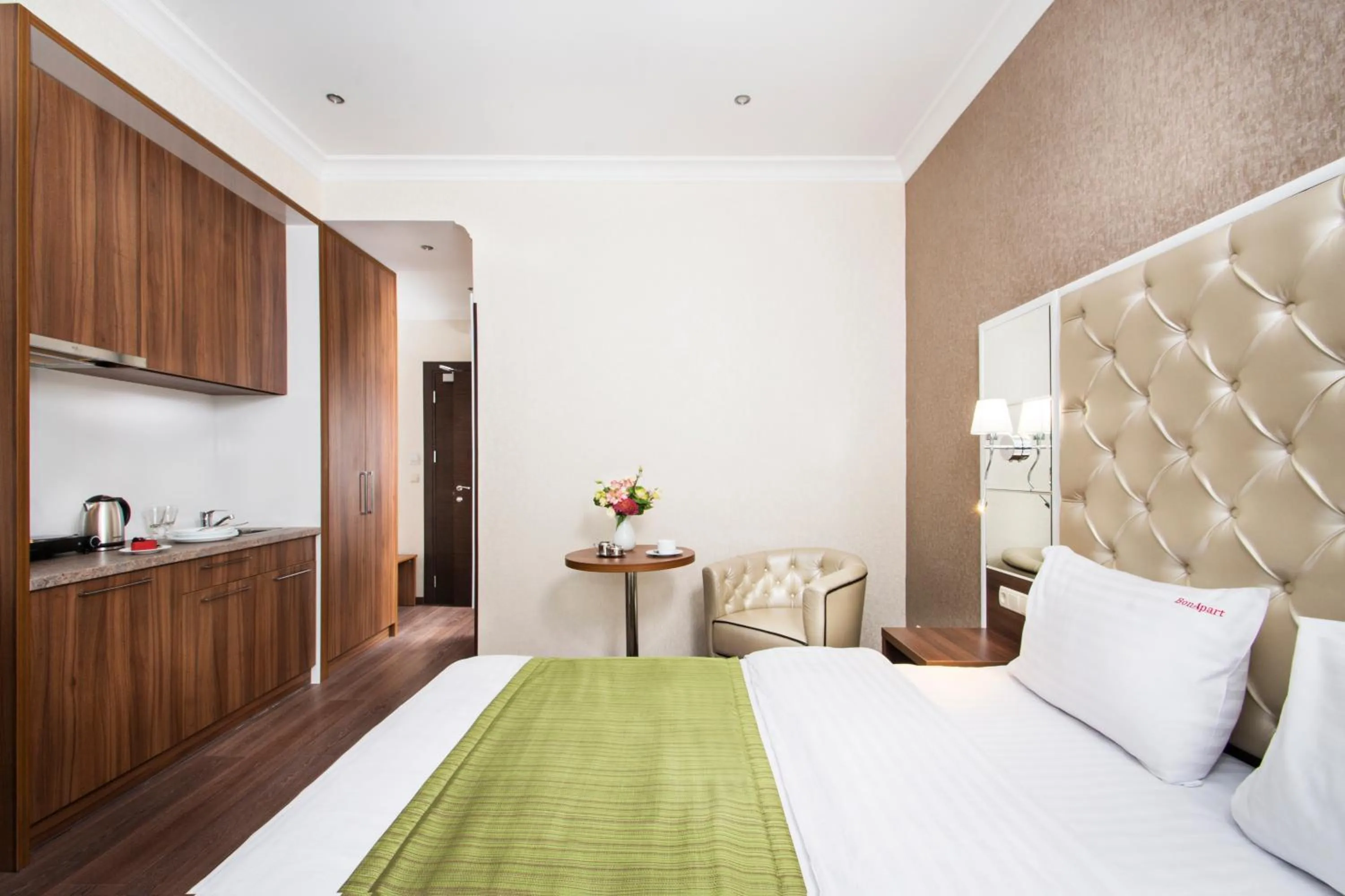 Photo of the whole room, Bed in BonApart Hotel by UHM