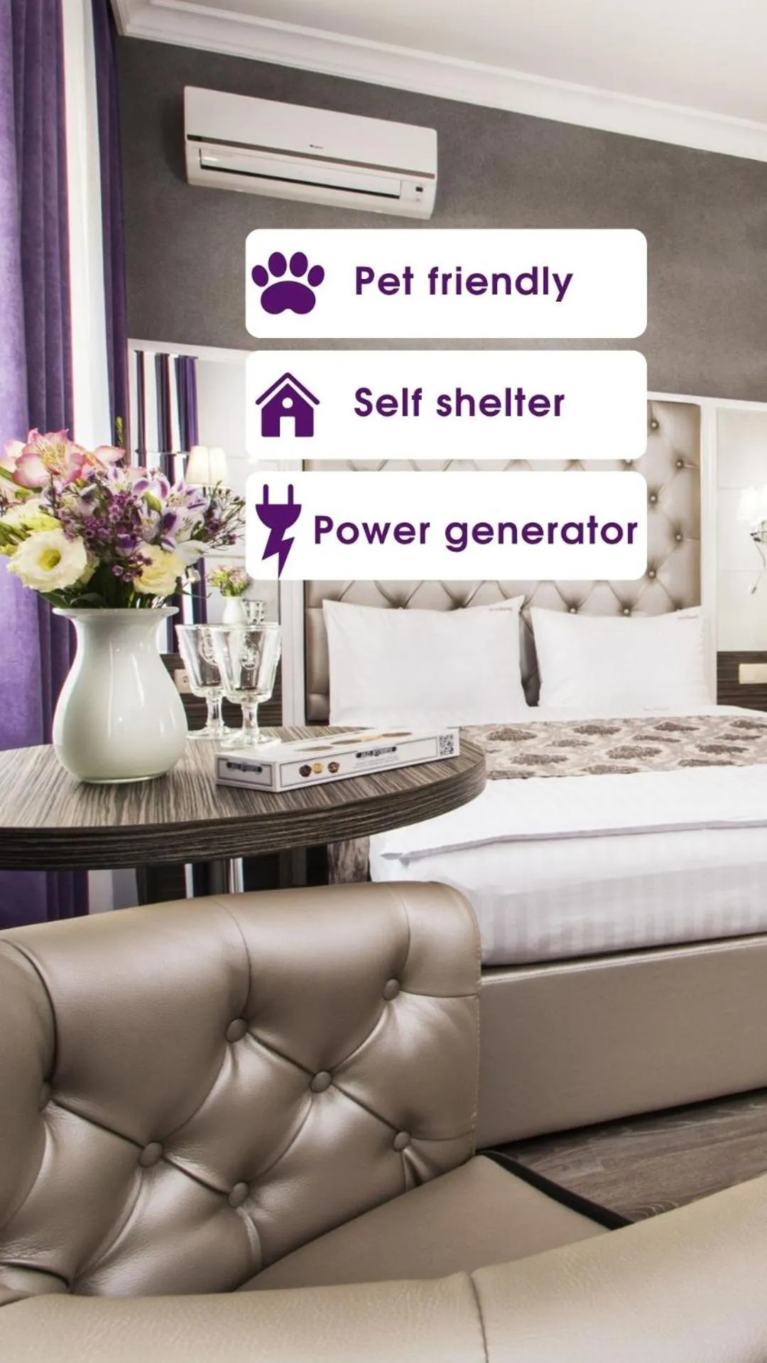 Photo of the whole room, Bed in BonApart Hotel by UHM