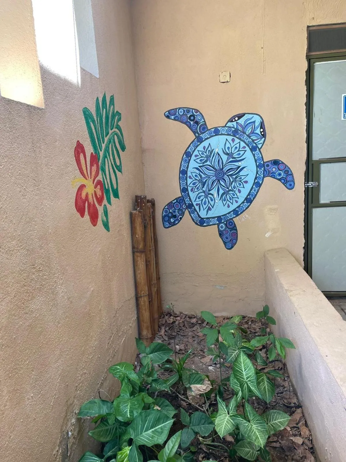 Decorative detail in Hotel Bigu