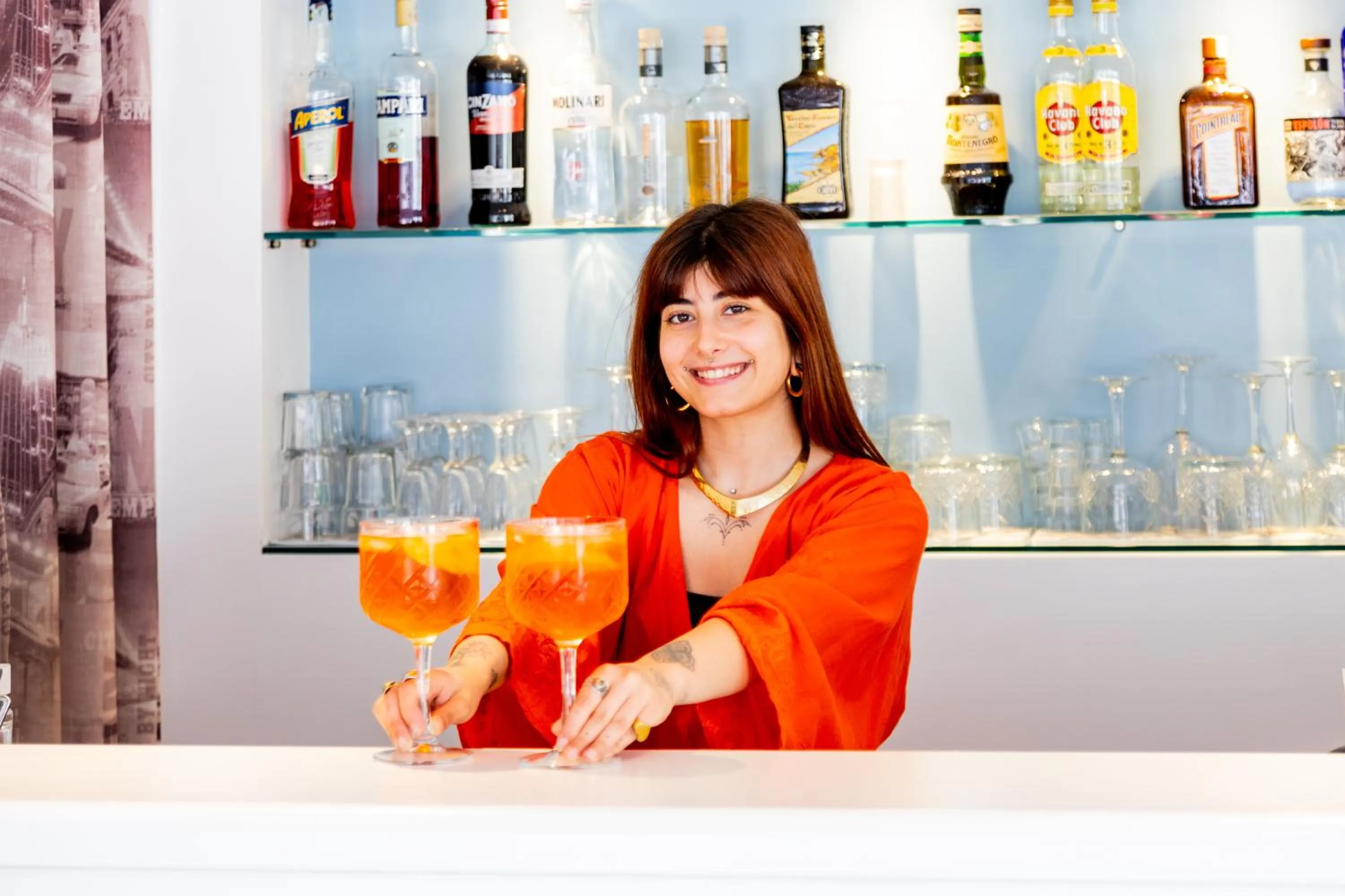 Lounge or bar in Hotel Kim