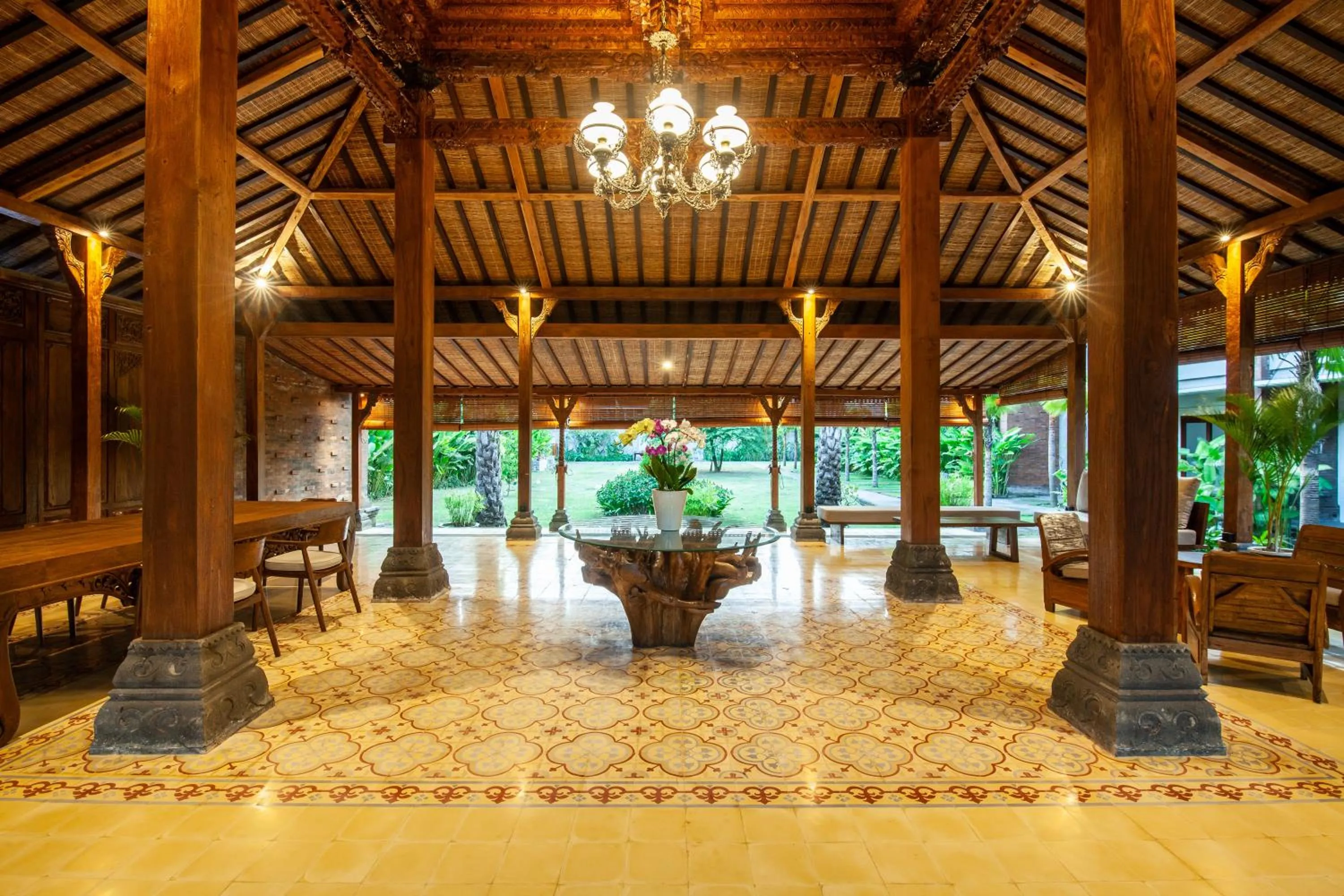 Lobby or reception in Griya Shanti Suites