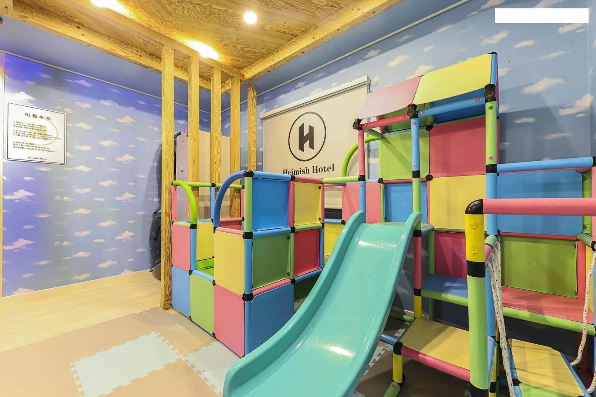 Property building in Heimish Hotel