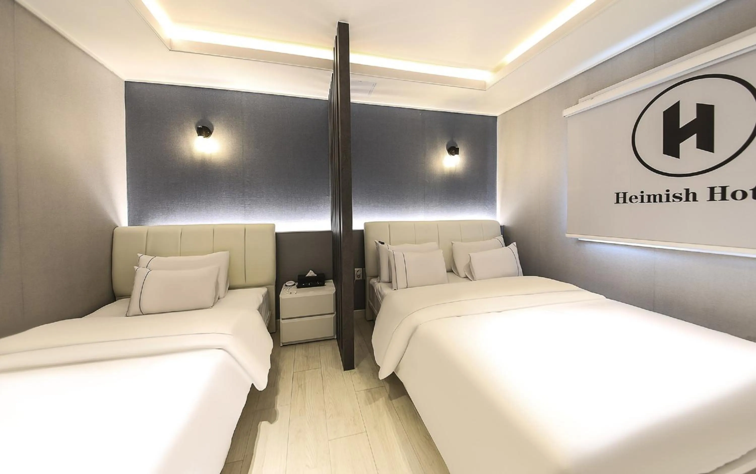 Photo of the whole room, Bed in Heimish Hotel